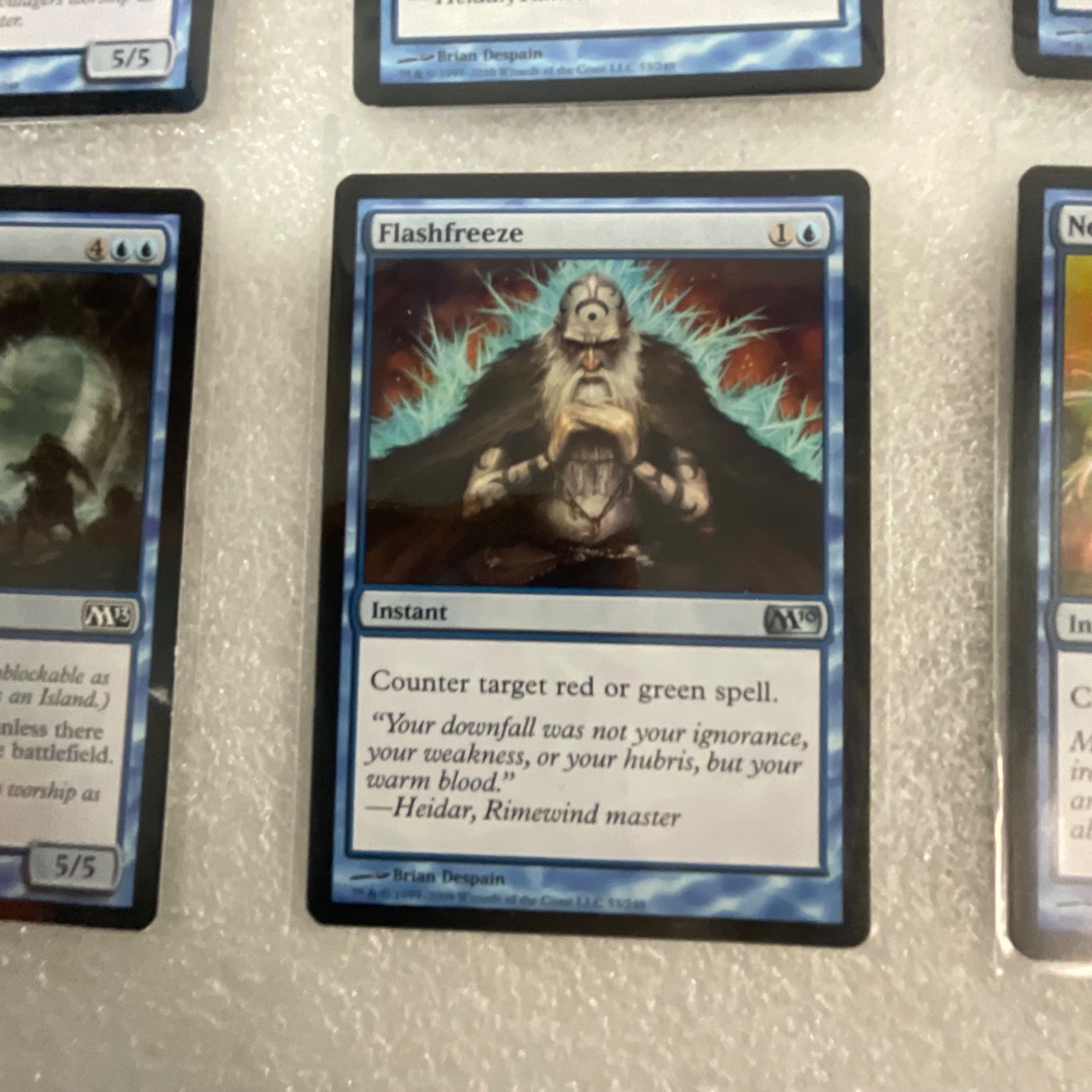 MTG 20 Card Blue Lot M11 M12 M13 10E Flashfreeze Harbor Serpent - Image 14