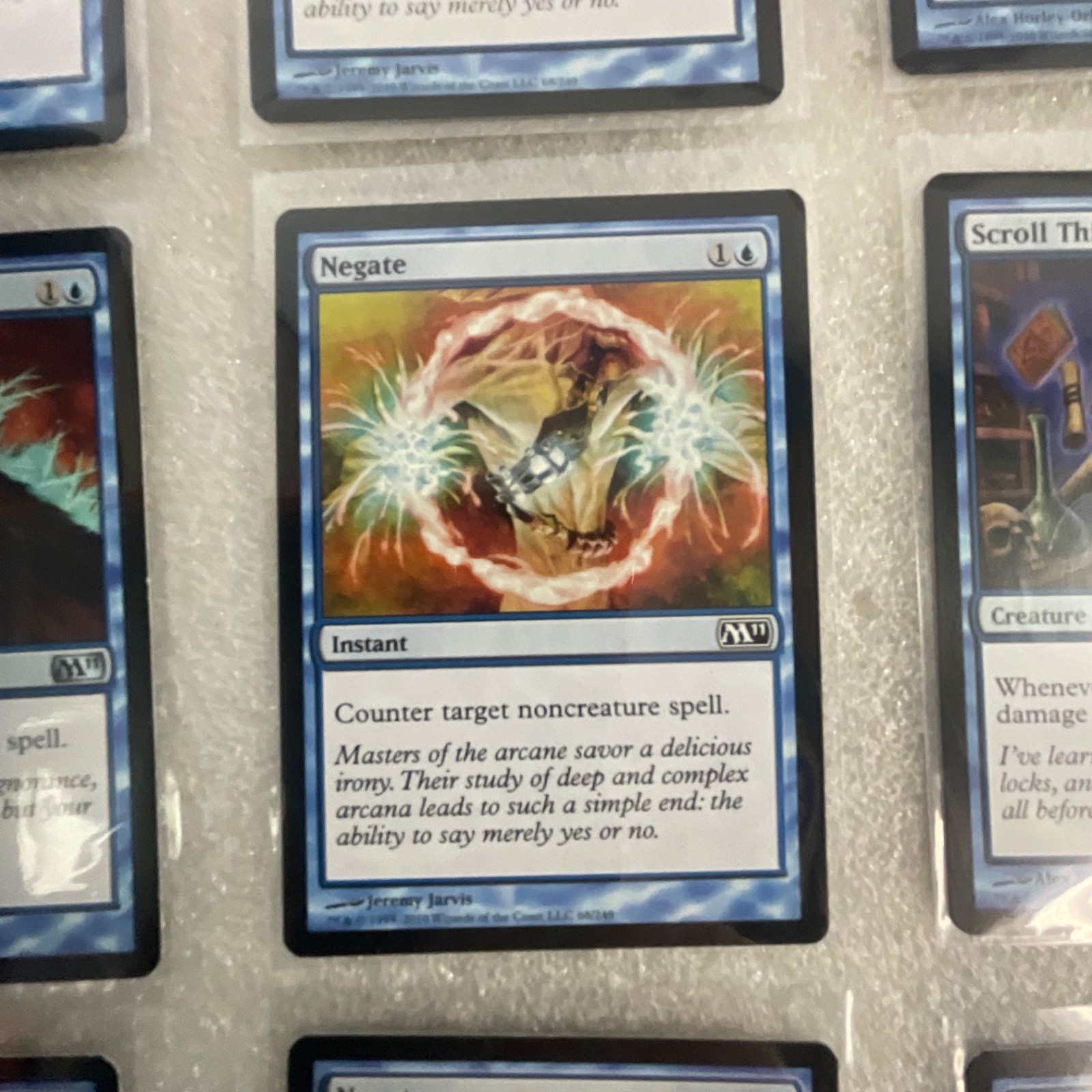 MTG 20 Card Blue Lot M11 M12 M13 10E Flashfreeze Harbor Serpent - Image 17