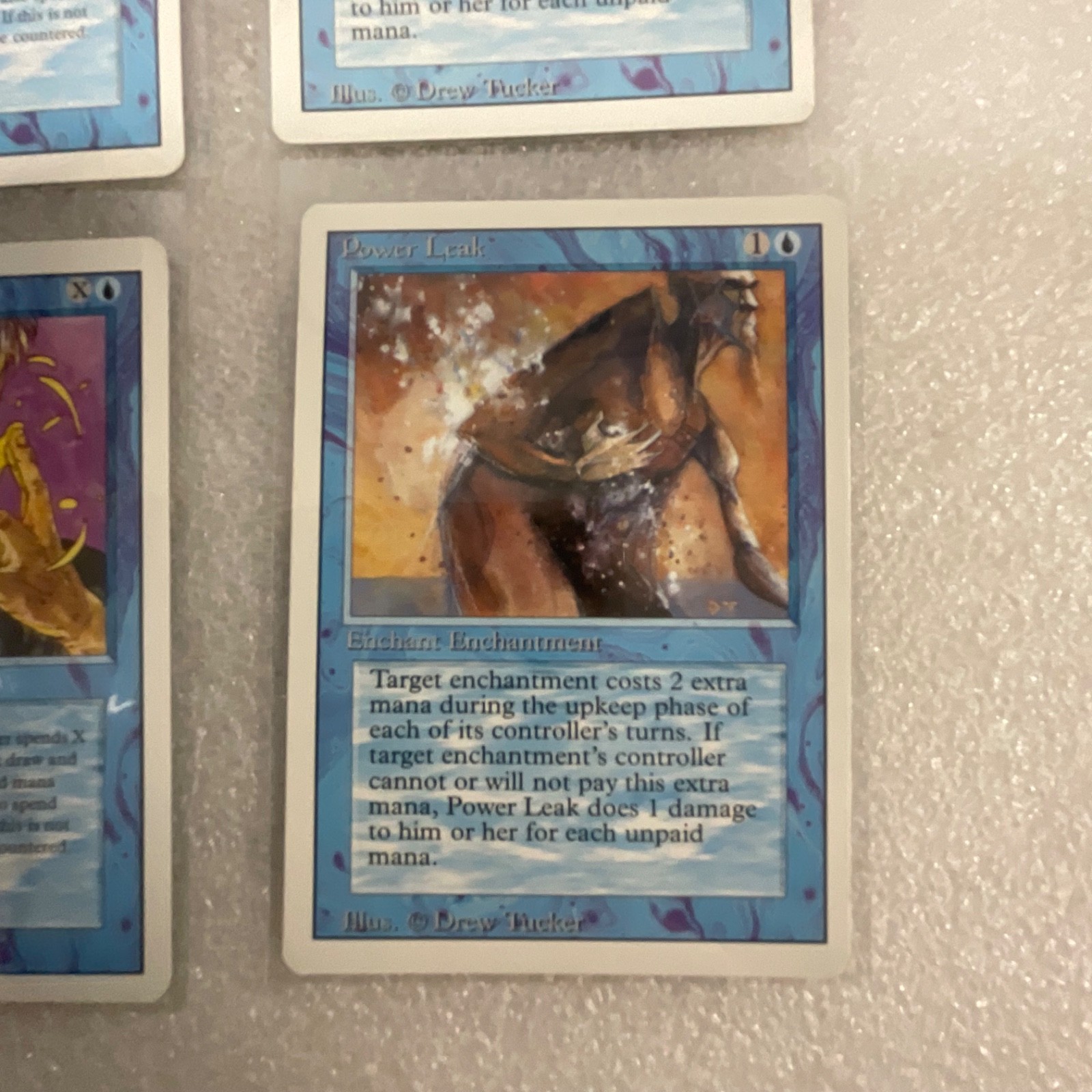 MTG 20 Card Blue Lot Revised 3ED Prodigal Sorcerer Power Sink - Image 22