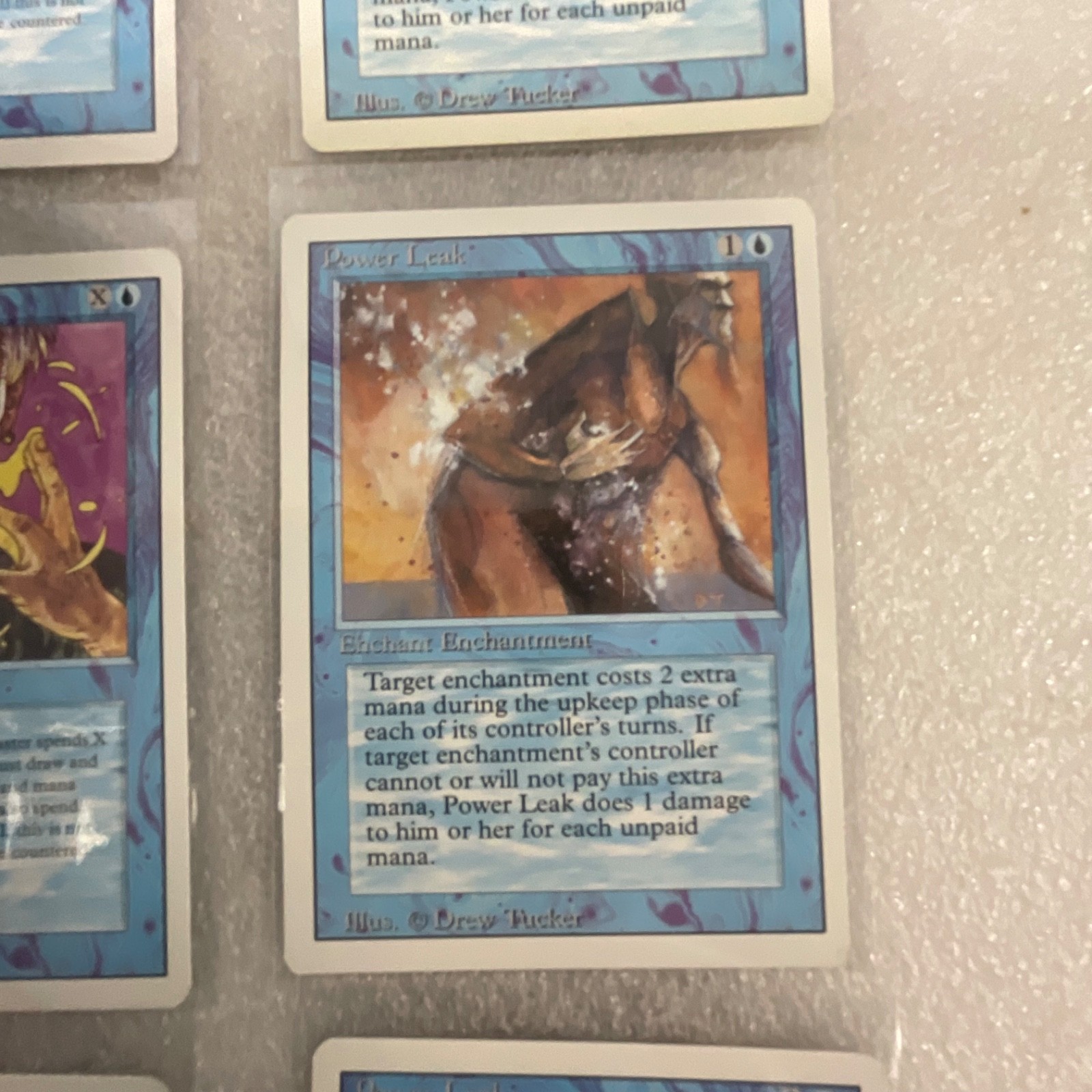 MTG 20 Card Blue Lot Revised 3ED Prodigal Sorcerer Power Sink - Image 21