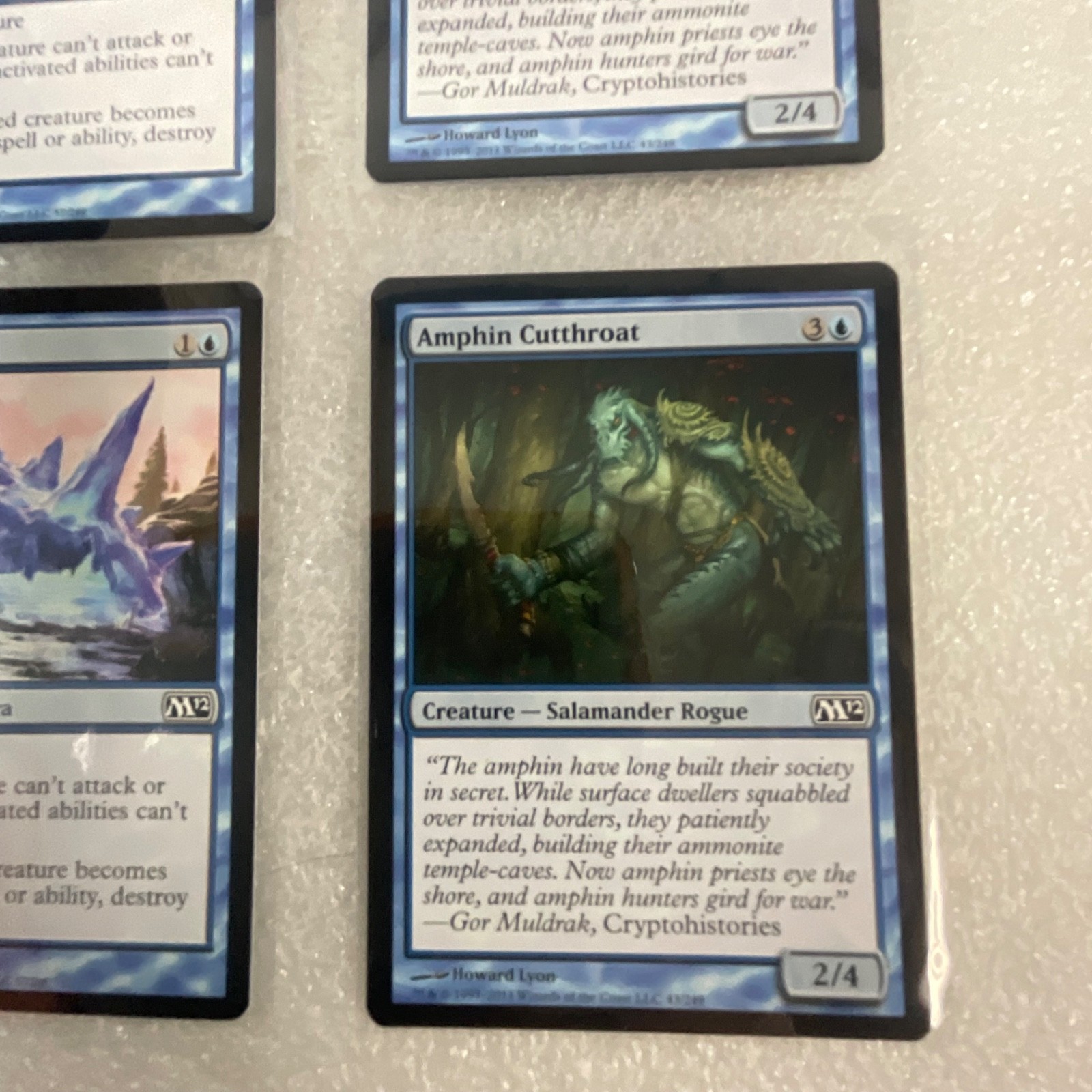 MTG 20 Card Blue Lot M12 Merfolk Looter Jace’s Erasure Playset - Image 22