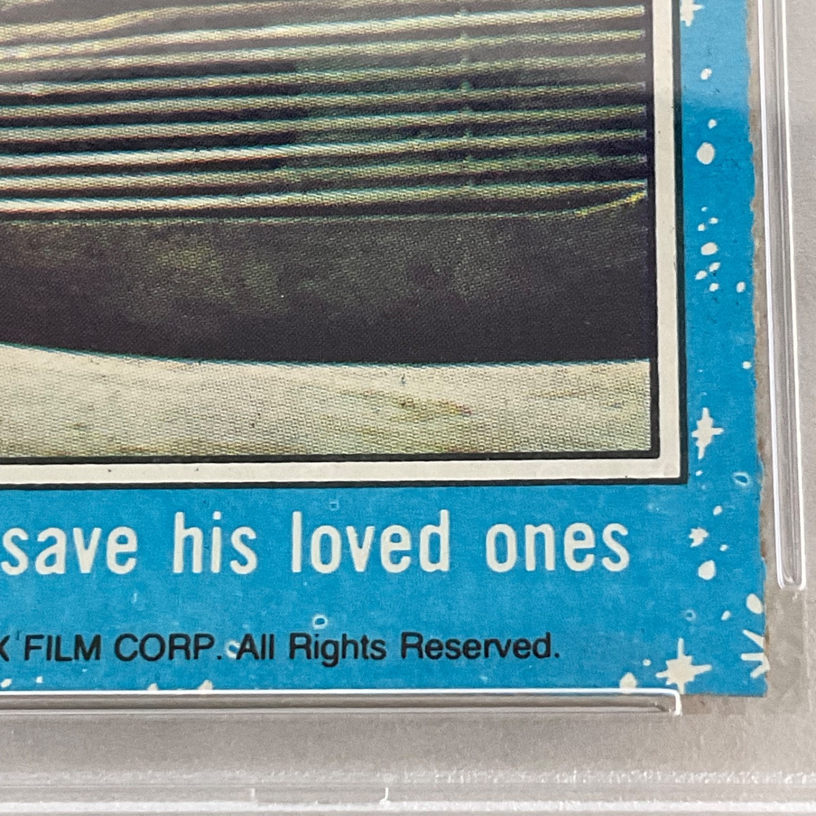 1977 Star Wars Luke Rushes Save Loved Ones #25 PSA 7 CERT#151033773 - Image 12