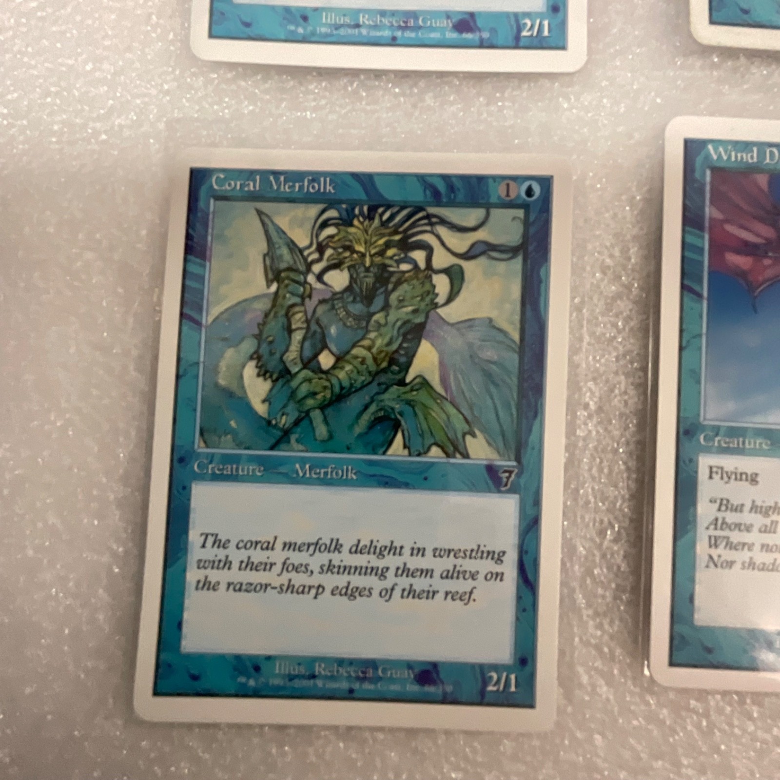 MTG 20 Card Blue Black Lot 7ED M12 Mixed Coral Merfolk Dark Ritual - Image 6