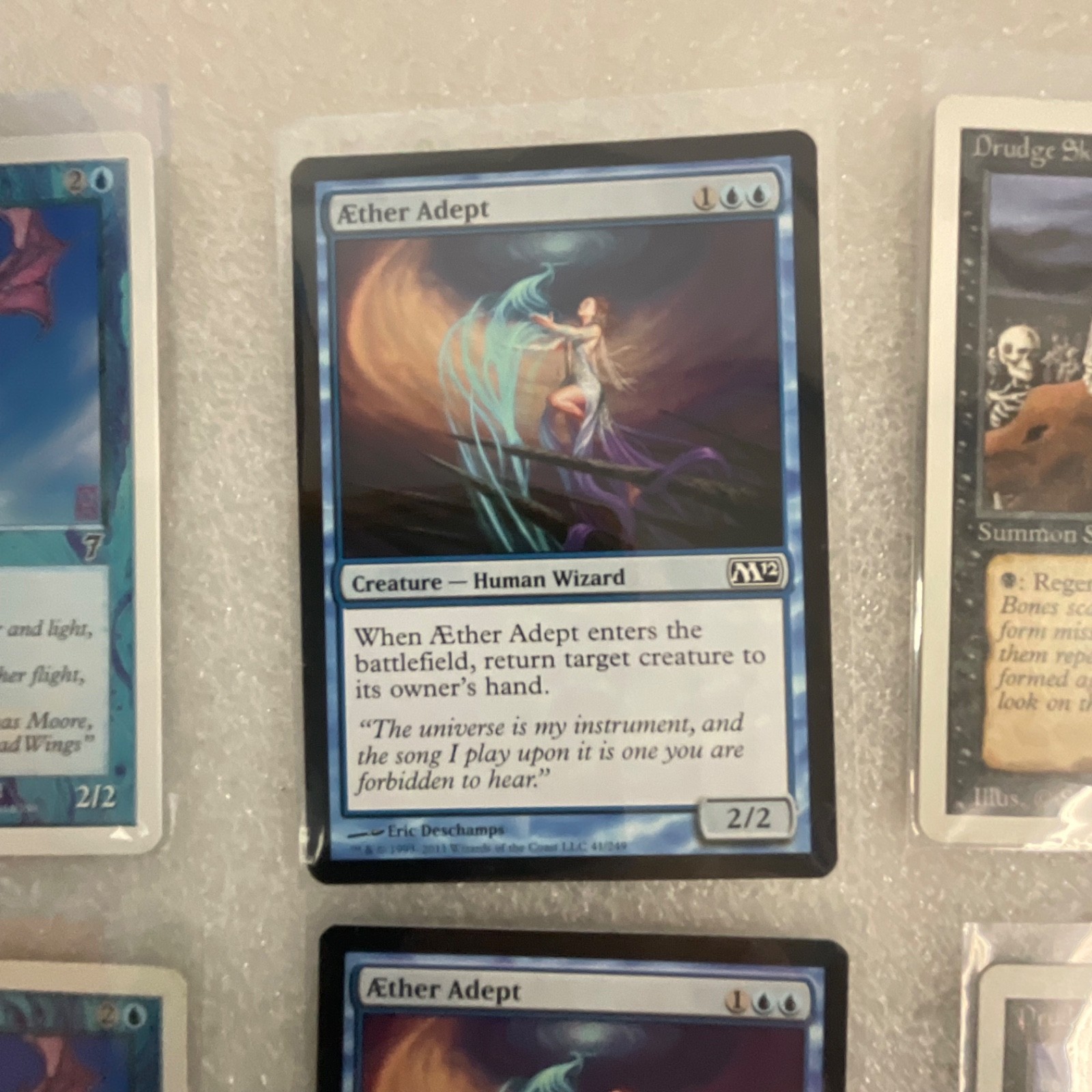 MTG 20 Card Blue Black Lot 7ED M12 Mixed Coral Merfolk Dark Ritual - Image 11