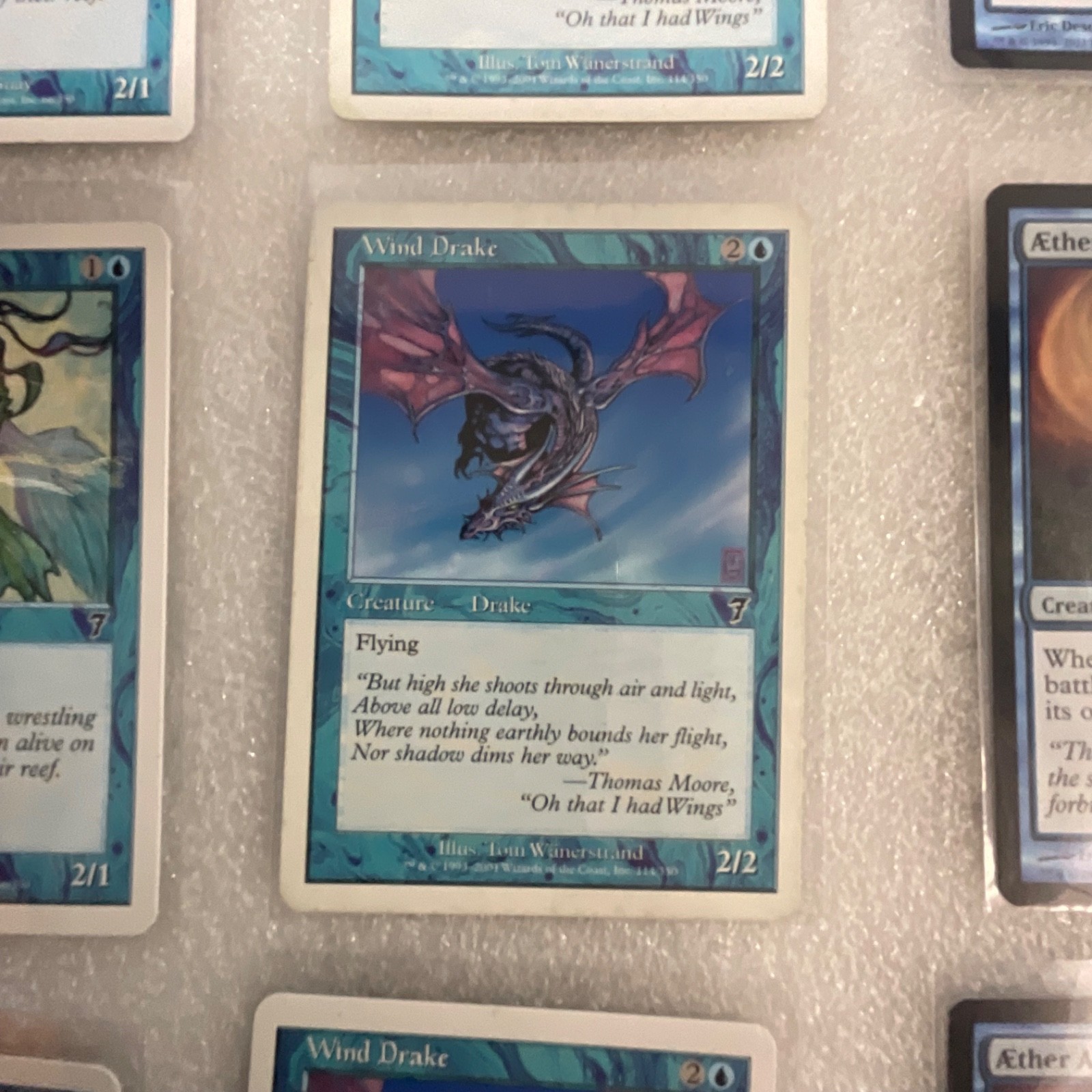 MTG 20 Card Blue Black Lot 7ED M12 Mixed Coral Merfolk Dark Ritual - Image 8