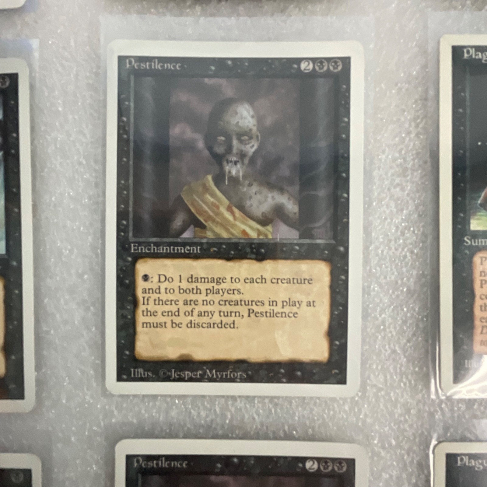 MTG 20 Card Black Lot Revised 3ED Drain Life Dark Ritual Terror - Image 9