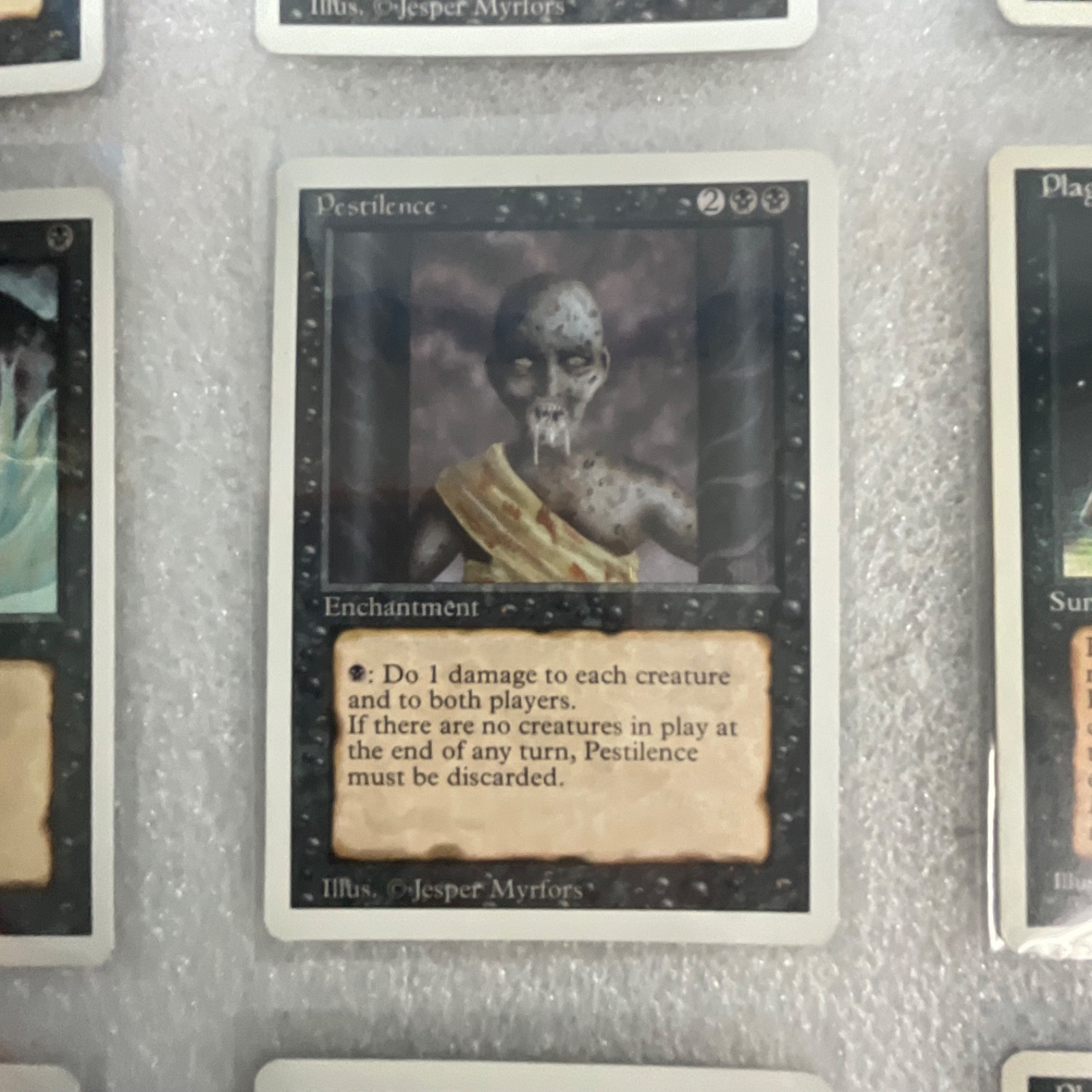 MTG 20 Card Black Lot Revised 3ED Drain Life Dark Ritual Terror - Image 8