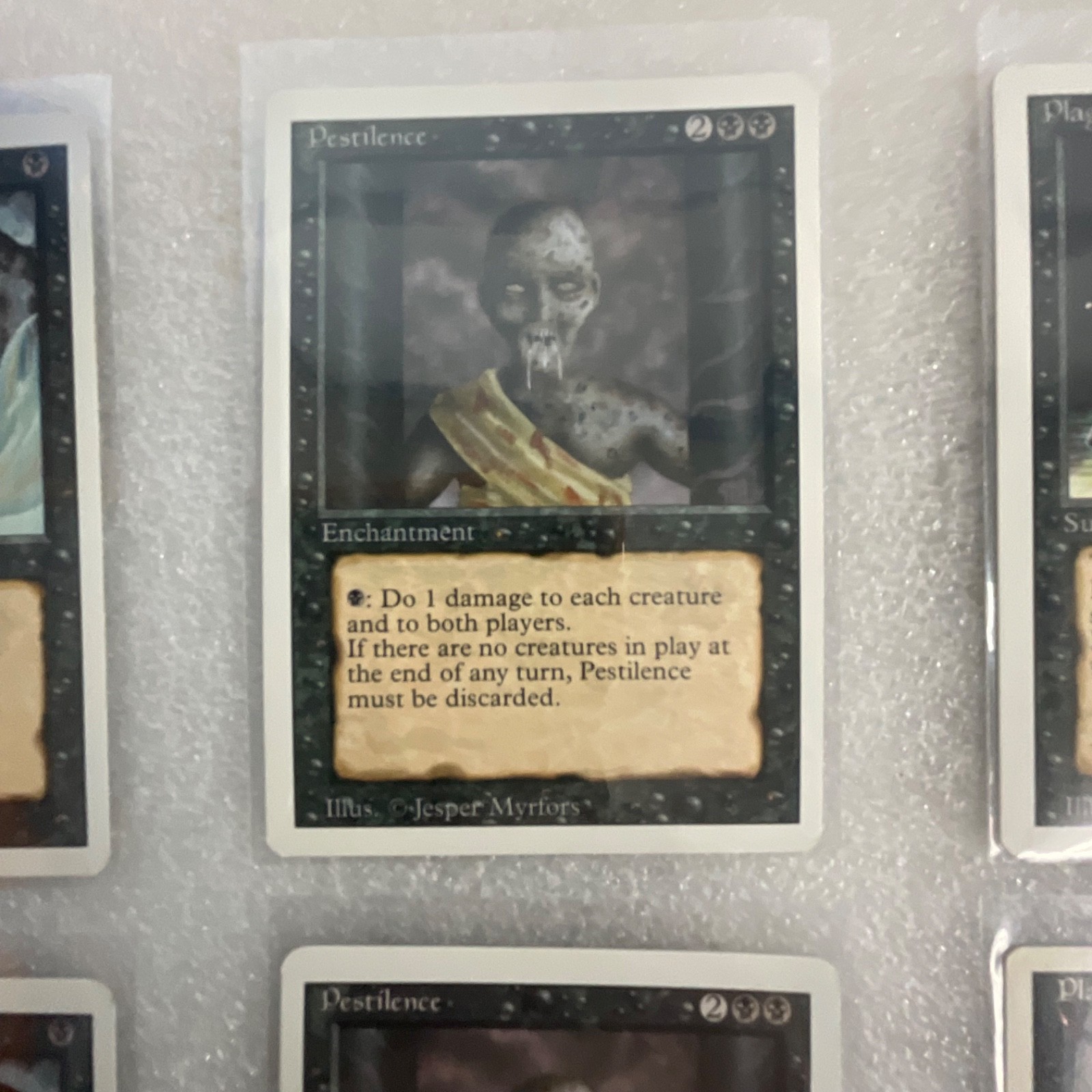 MTG 20 Card Black Lot Revised 3ED Drain Life Dark Ritual Terror - Image 10