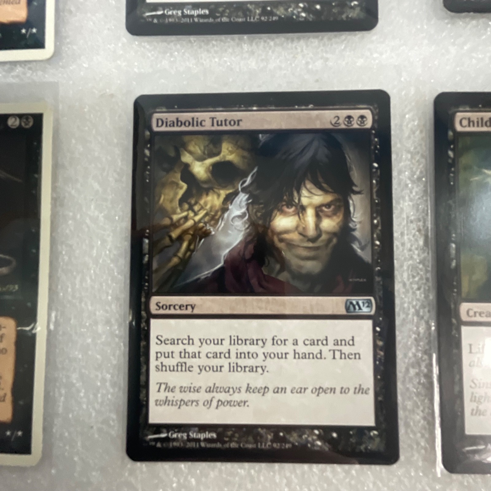 MTG 20 Card Black Lot Revised 3ED Drain Life Dark Ritual Terror - Image 15
