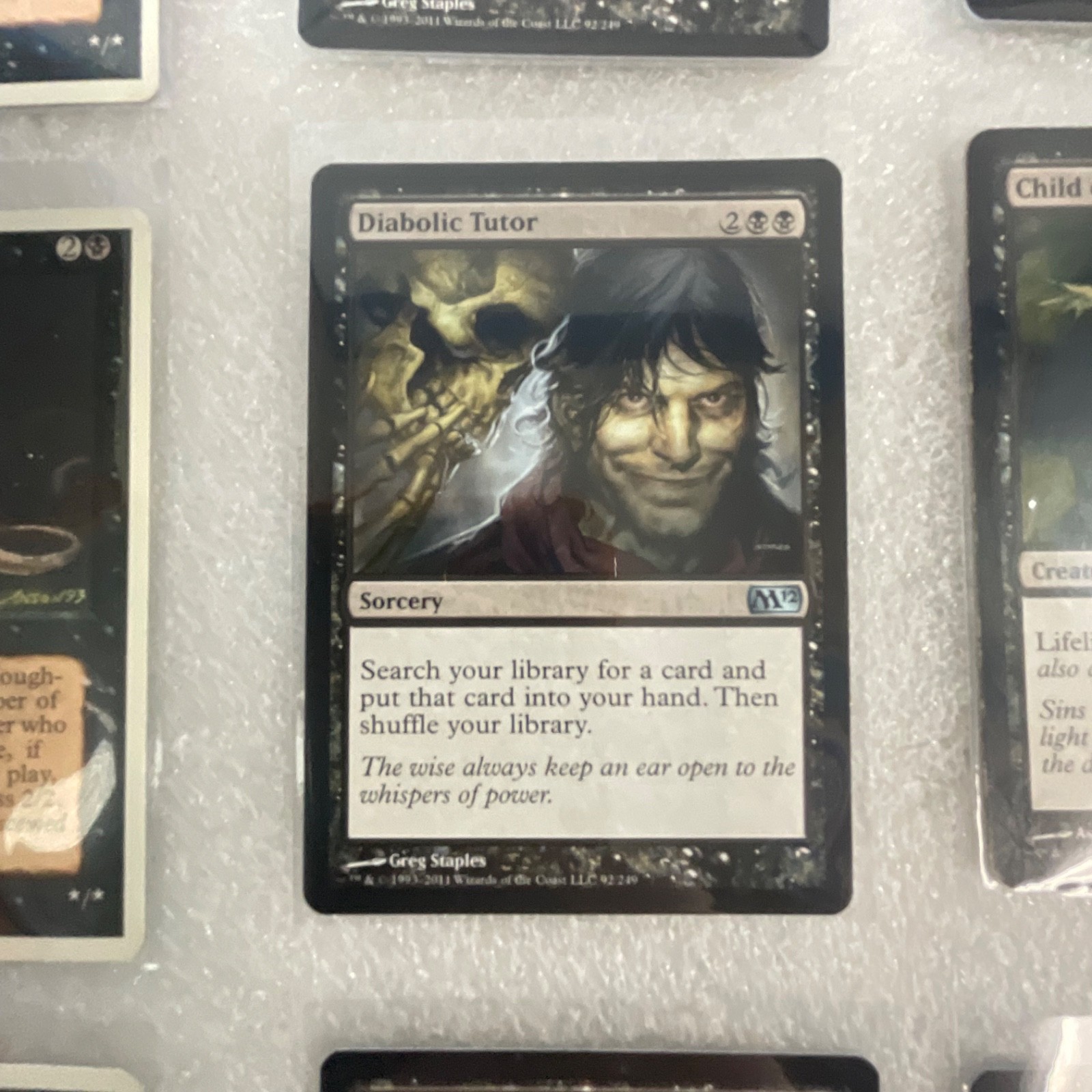 MTG 20 Card Black Lot Revised 3ED Drain Life Dark Ritual Terror - Image 16