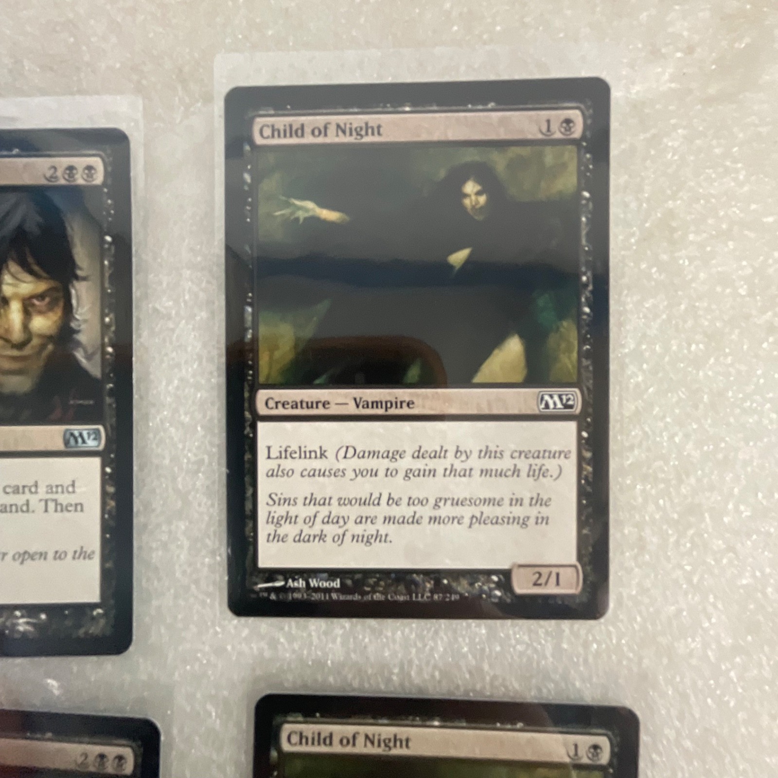MTG 20 Card Black Lot Revised 3ED Drain Life Dark Ritual Terror - Image 19