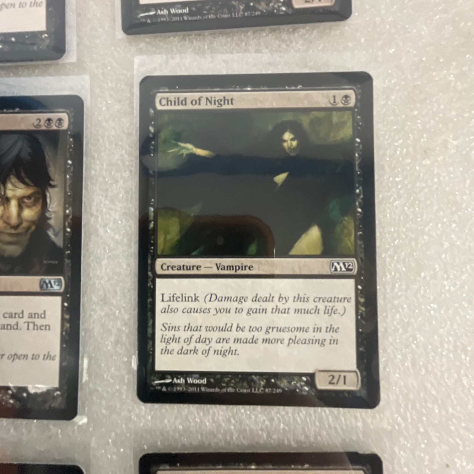 MTG 20 Card Black Lot Revised 3ED Drain Life Dark Ritual Terror - Image 20