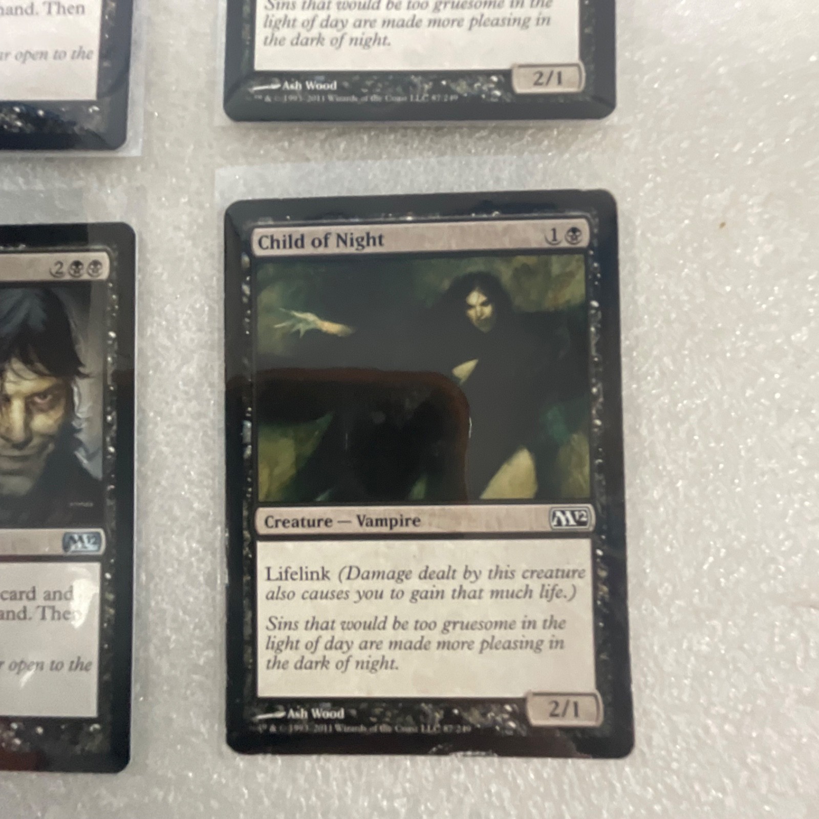 MTG 20 Card Black Lot Revised 3ED Drain Life Dark Ritual Terror - Image 21