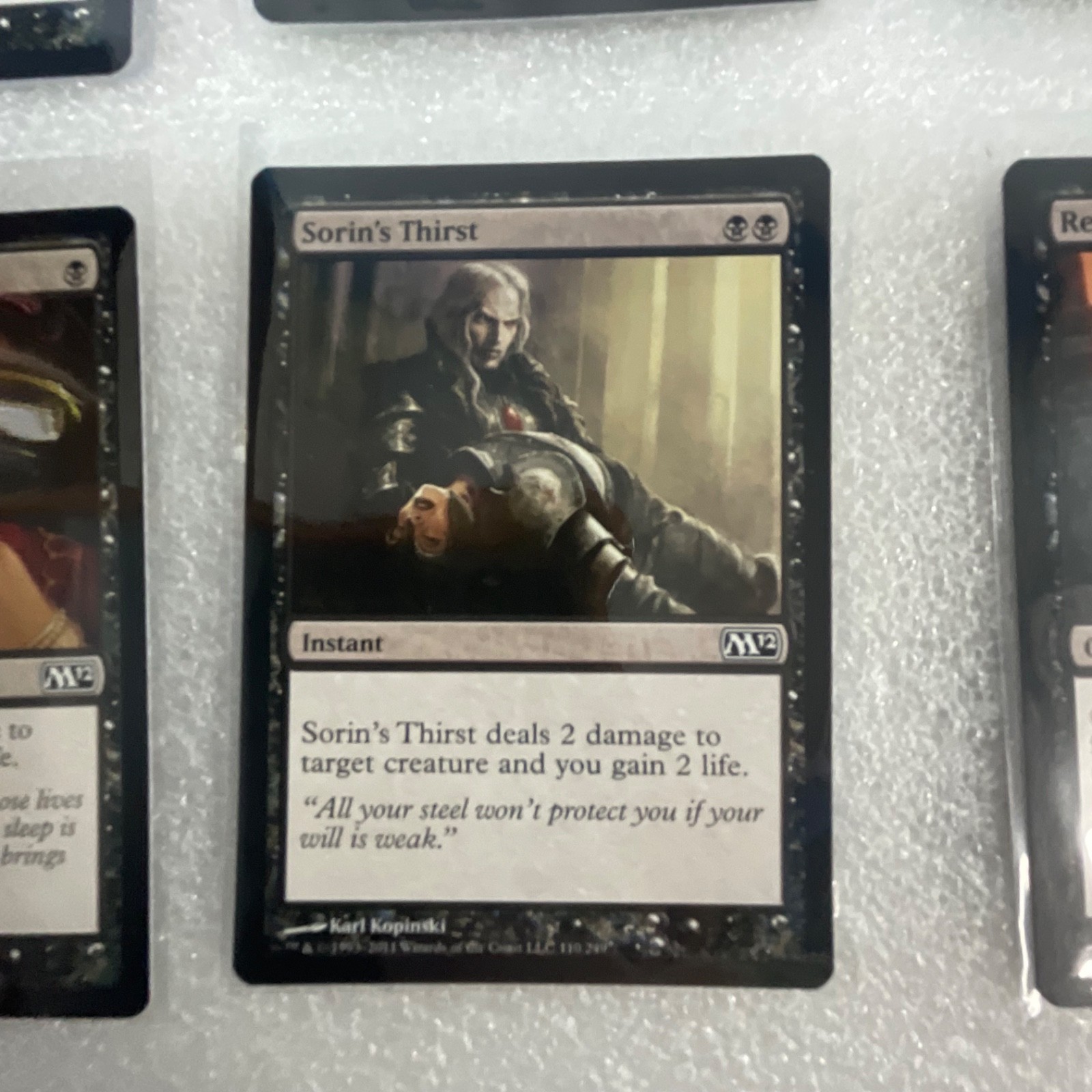 MTG 20 Card Black Lot Magic 2012 M12 Reassembling Skeleton - Image 7