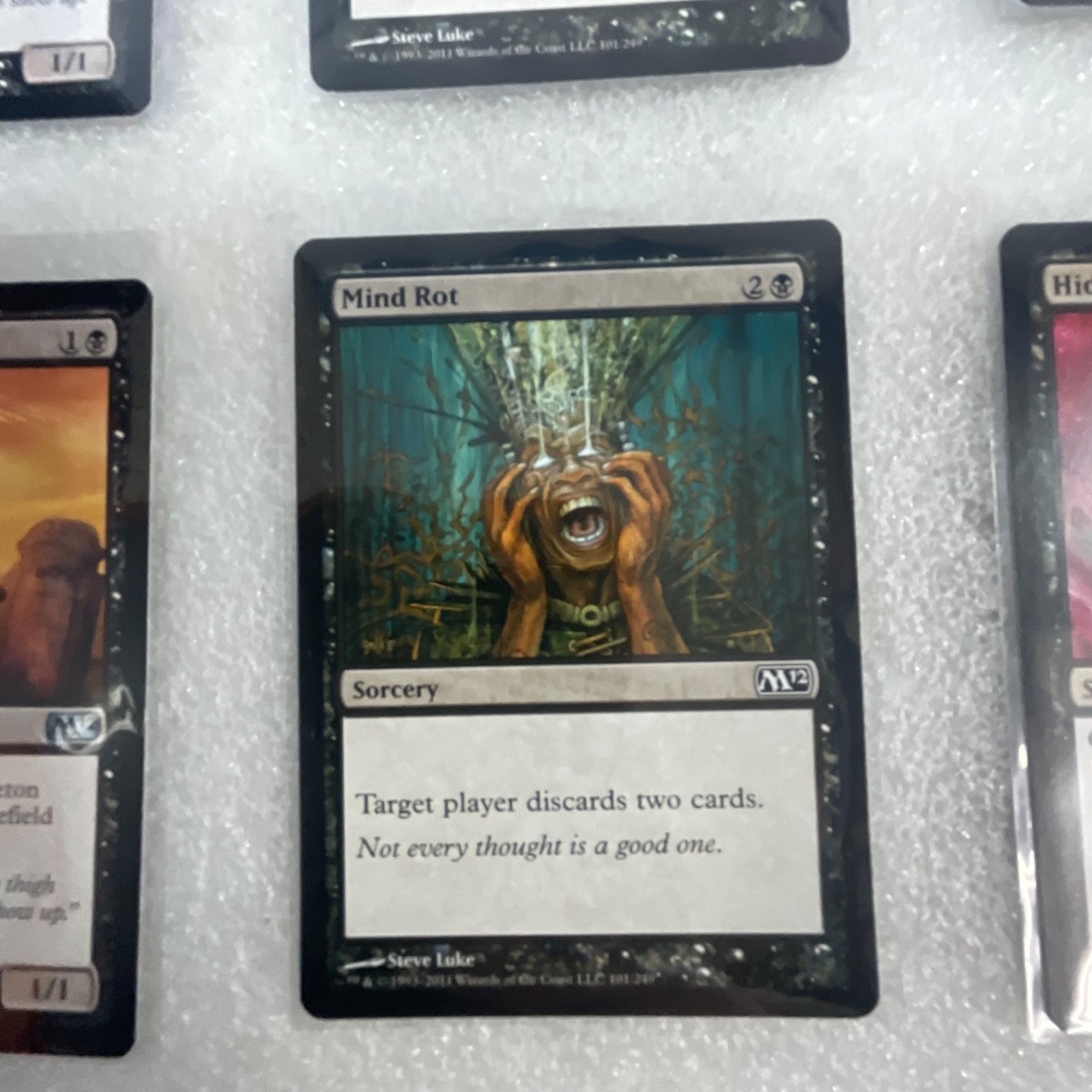 MTG 20 Card Black Lot Magic 2012 M12 Reassembling Skeleton - Image 15