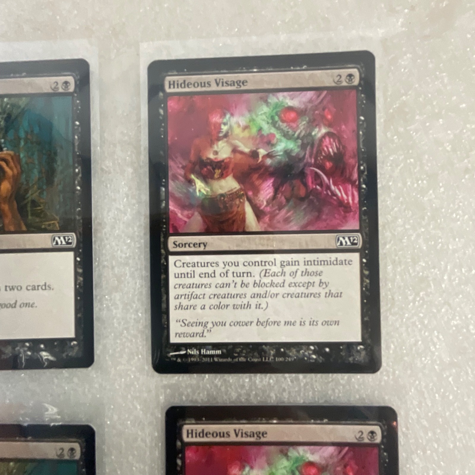 MTG 20 Card Black Lot Magic 2012 M12 Reassembling Skeleton - Image 19