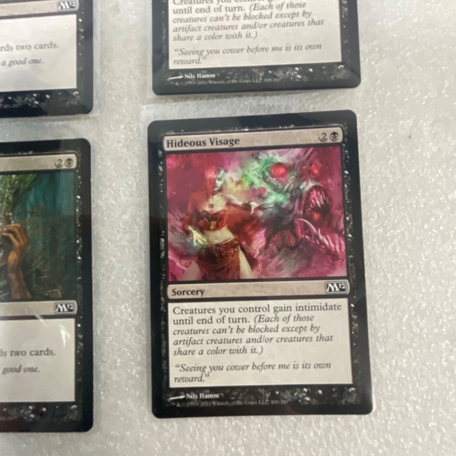 MTG 20 Card Black Lot Magic 2012 M12 Reassembling Skeleton - Image 21