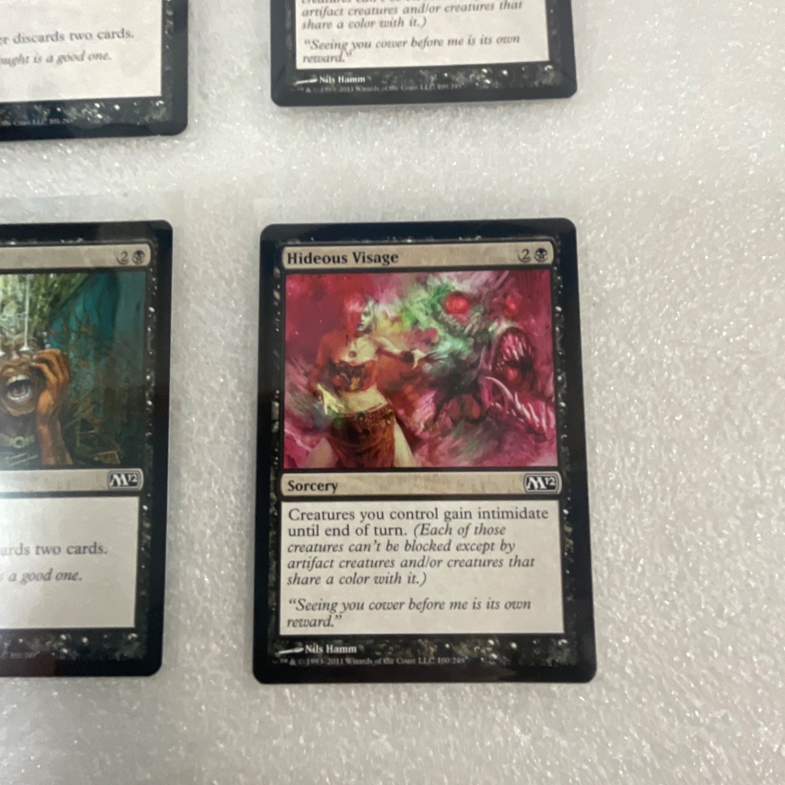 MTG 20 Card Black Lot Magic 2012 M12 Reassembling Skeleton - Image 22