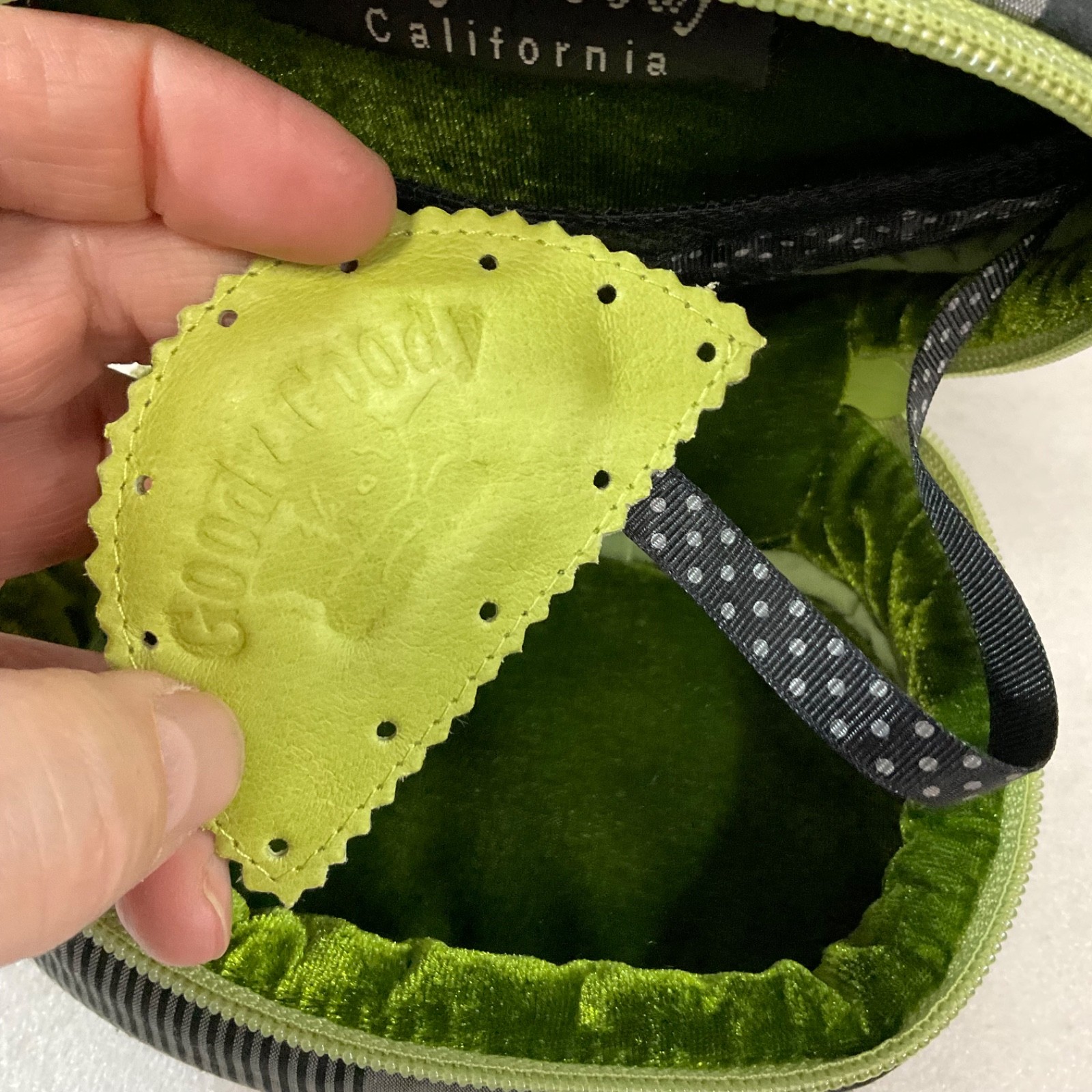 Goody Goody California Plaid Floral Travel Soft Jewelry Case 6.75in - Image 8