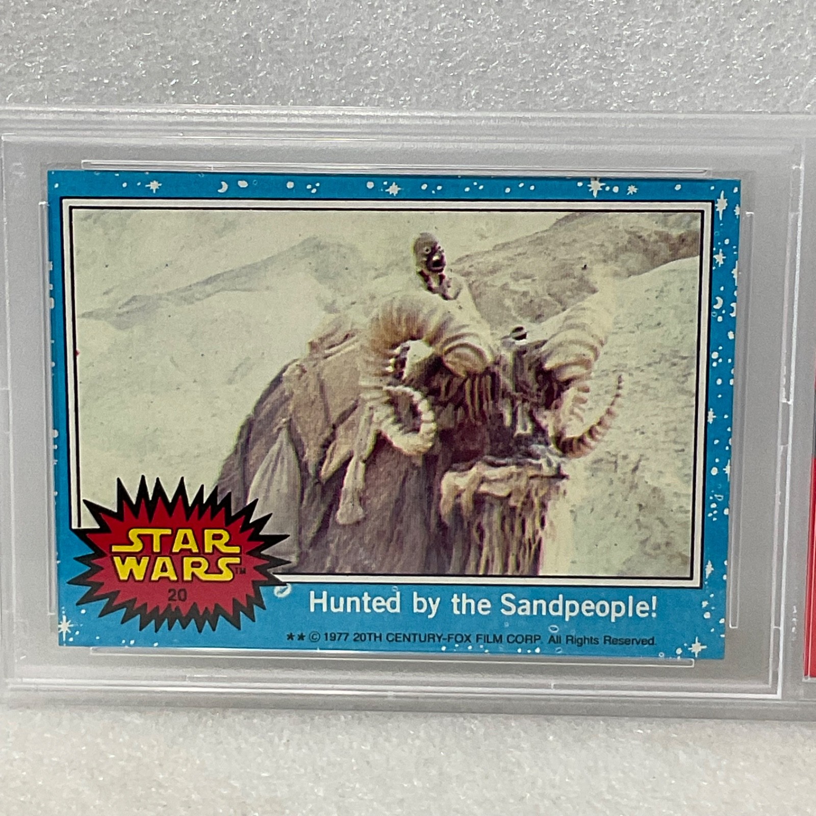Star Wars 1977 Hunted by the Sandpeople #20 PSA 7 CERT#151033771 - Image 5