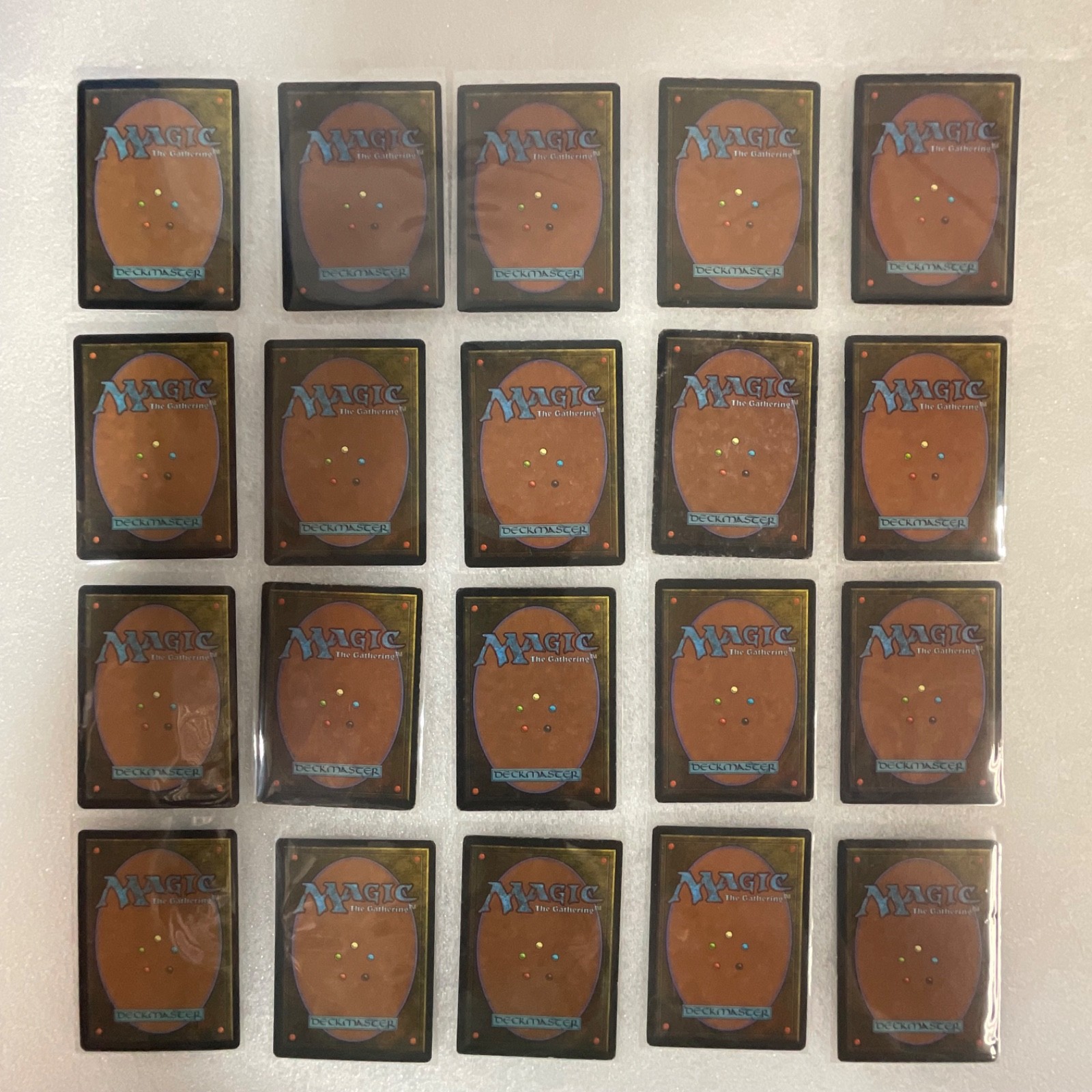 MTG 20 Card Lot Mixed Revised/4ED & 8ED Fireball Dragon Whelp - Image 2
