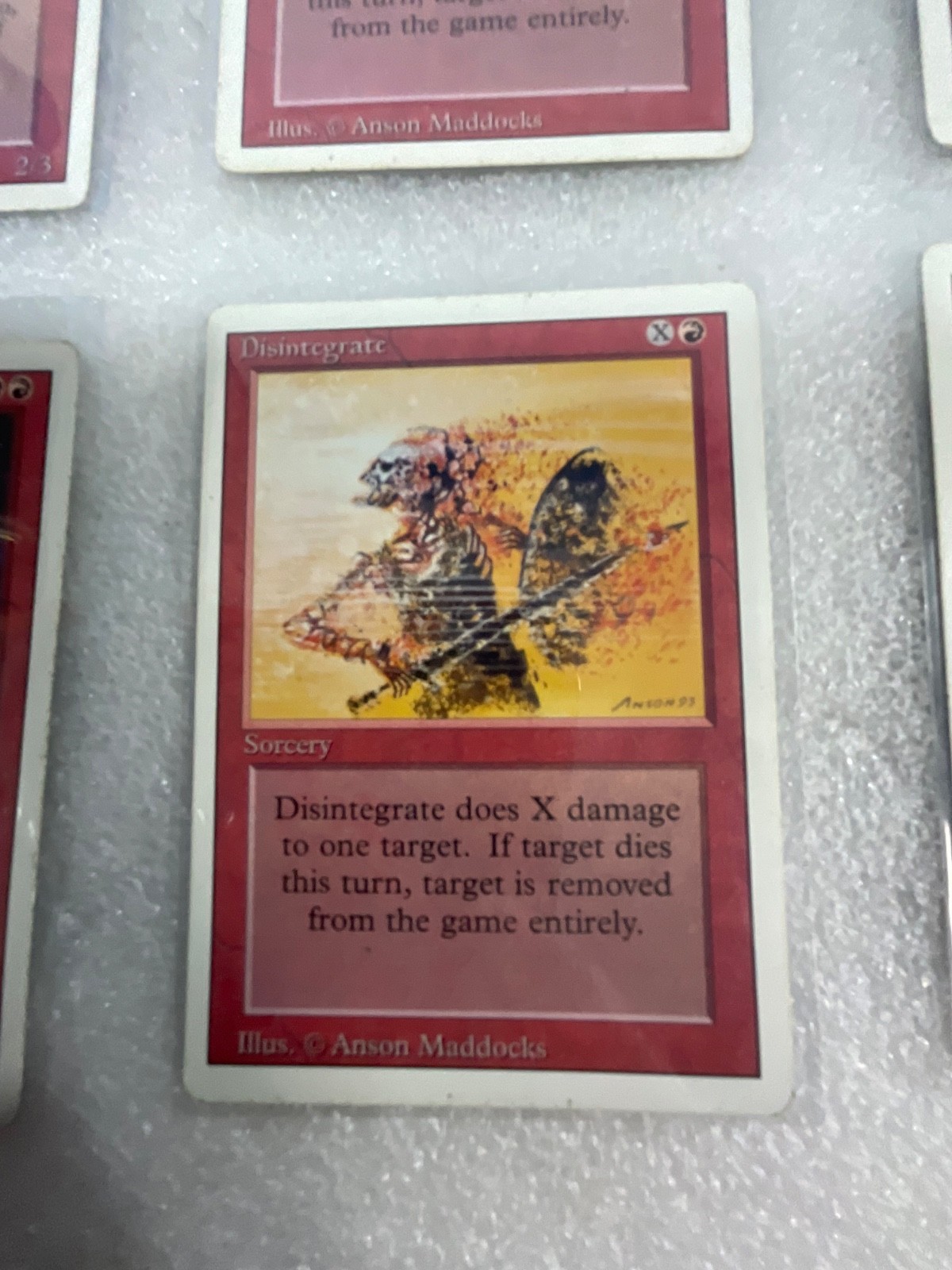MTG 20 Card Lot Mixed Revised/4ED & 8ED Fireball Dragon Whelp - Image 15