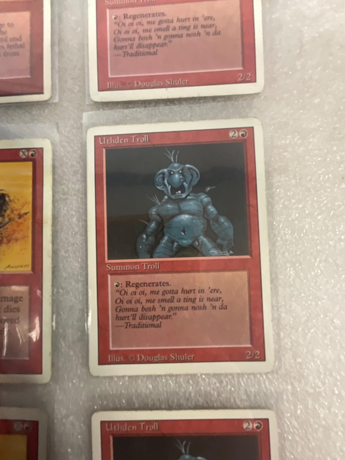 MTG 20 Card Lot Mixed Revised/4ED & 8ED Fireball Dragon Whelp - Image 20