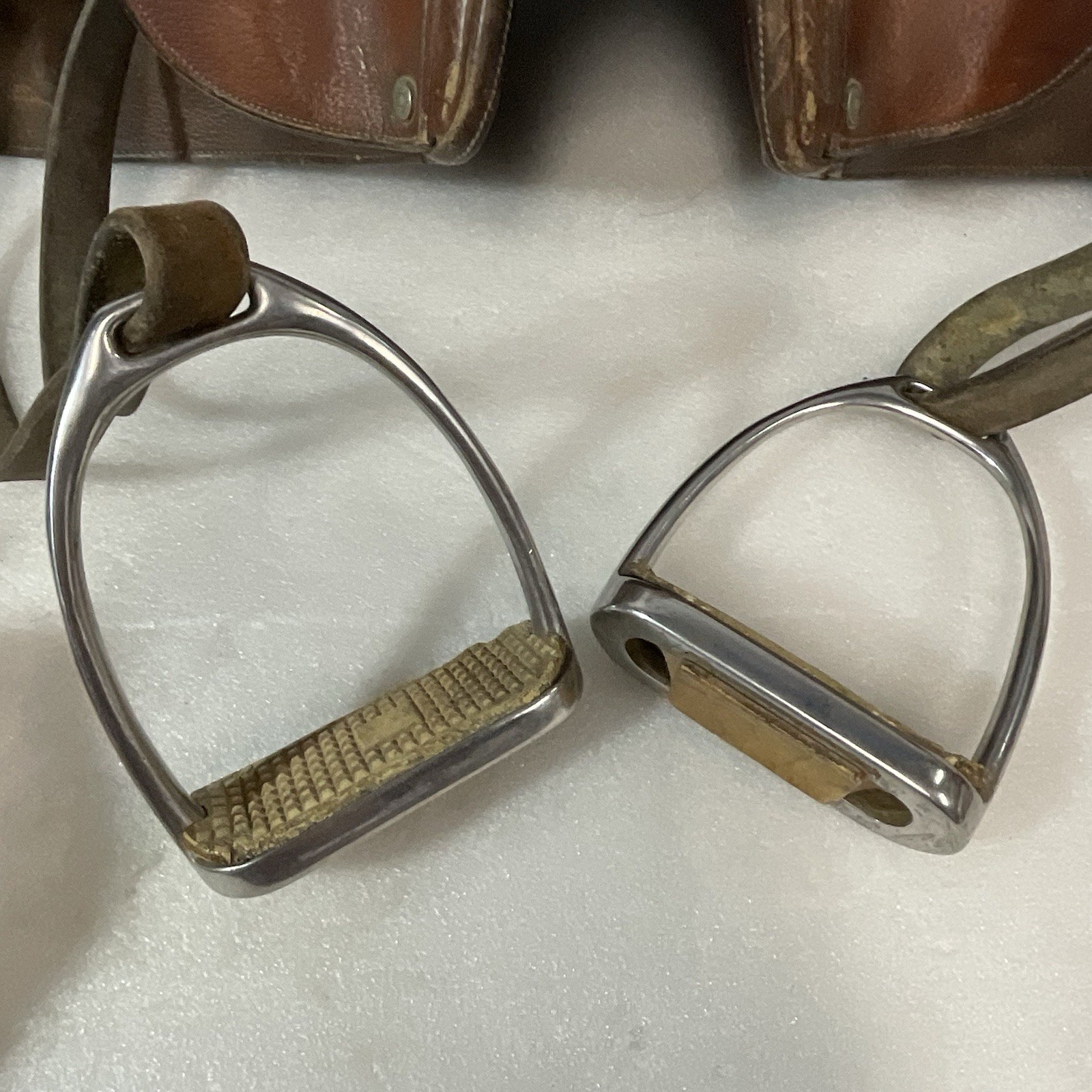 Walsall & London Barnsby England Leather English Saddle 21” Vintage Jumping - Image 11