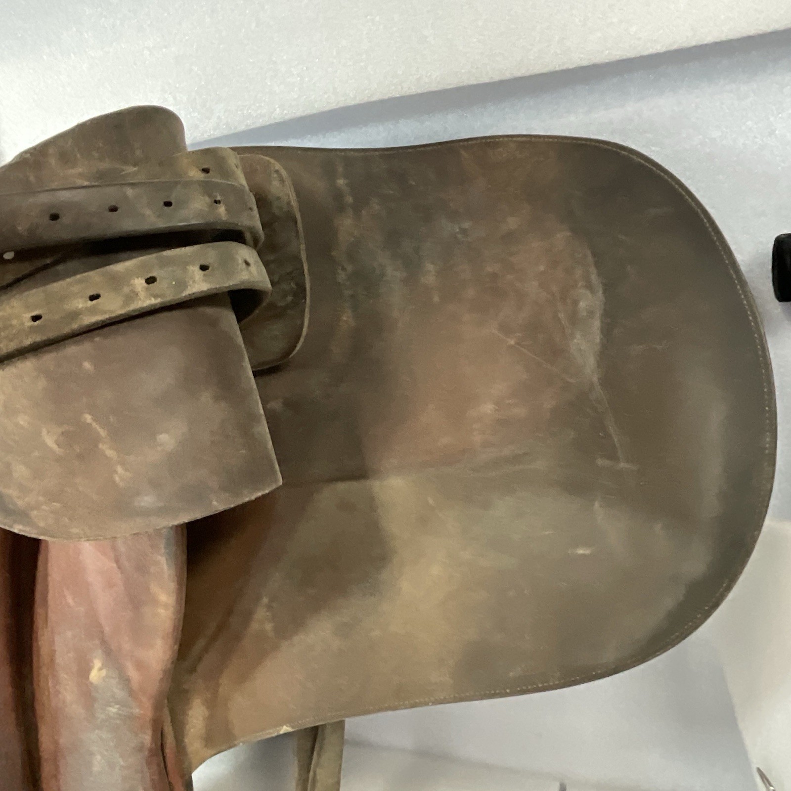 Walsall & London Barnsby England Leather English Saddle 21” Vintage Jumping - Image 20