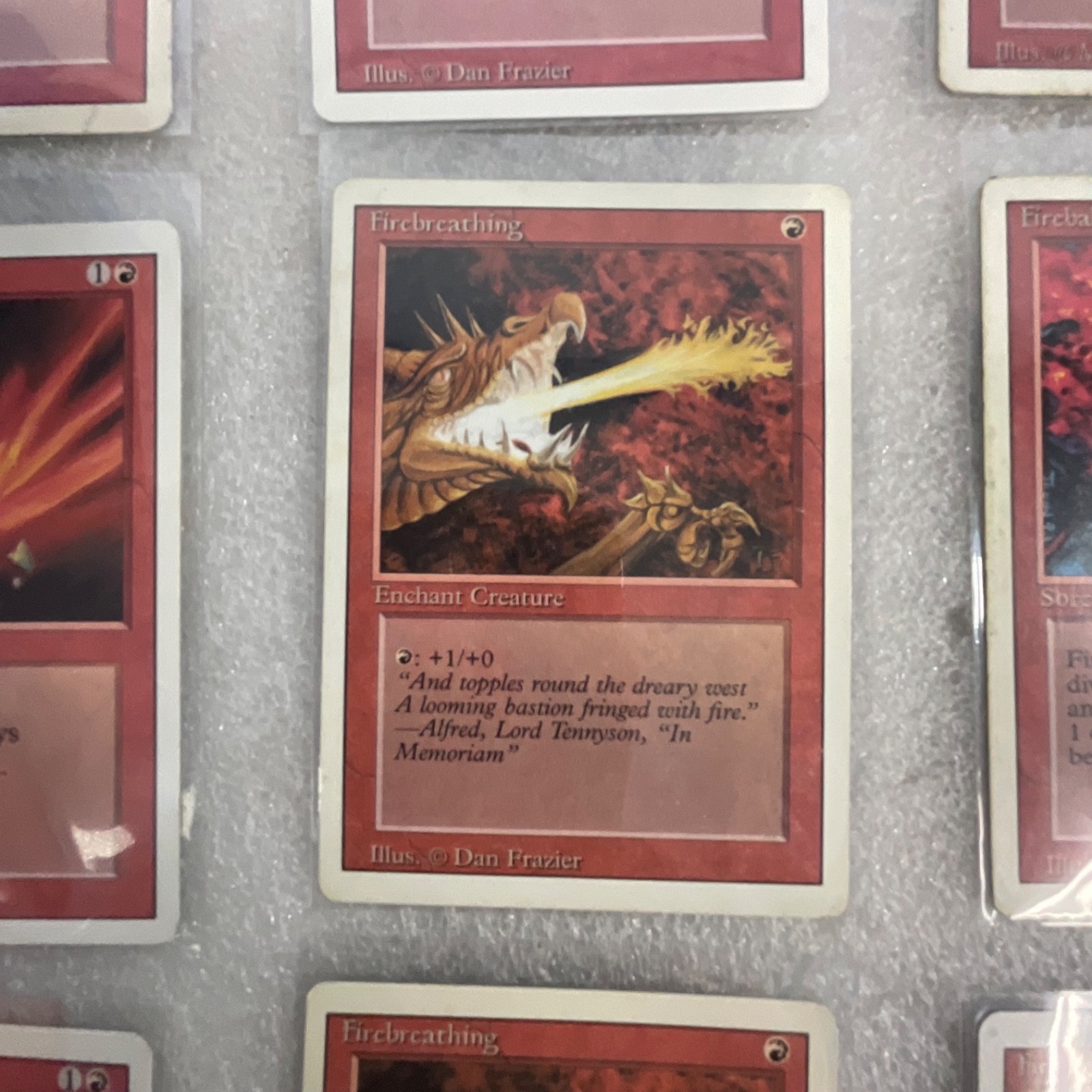 MTG 20 Card Red Revised 3ED Lot Hill Giant Shatter Fireball - Image 17