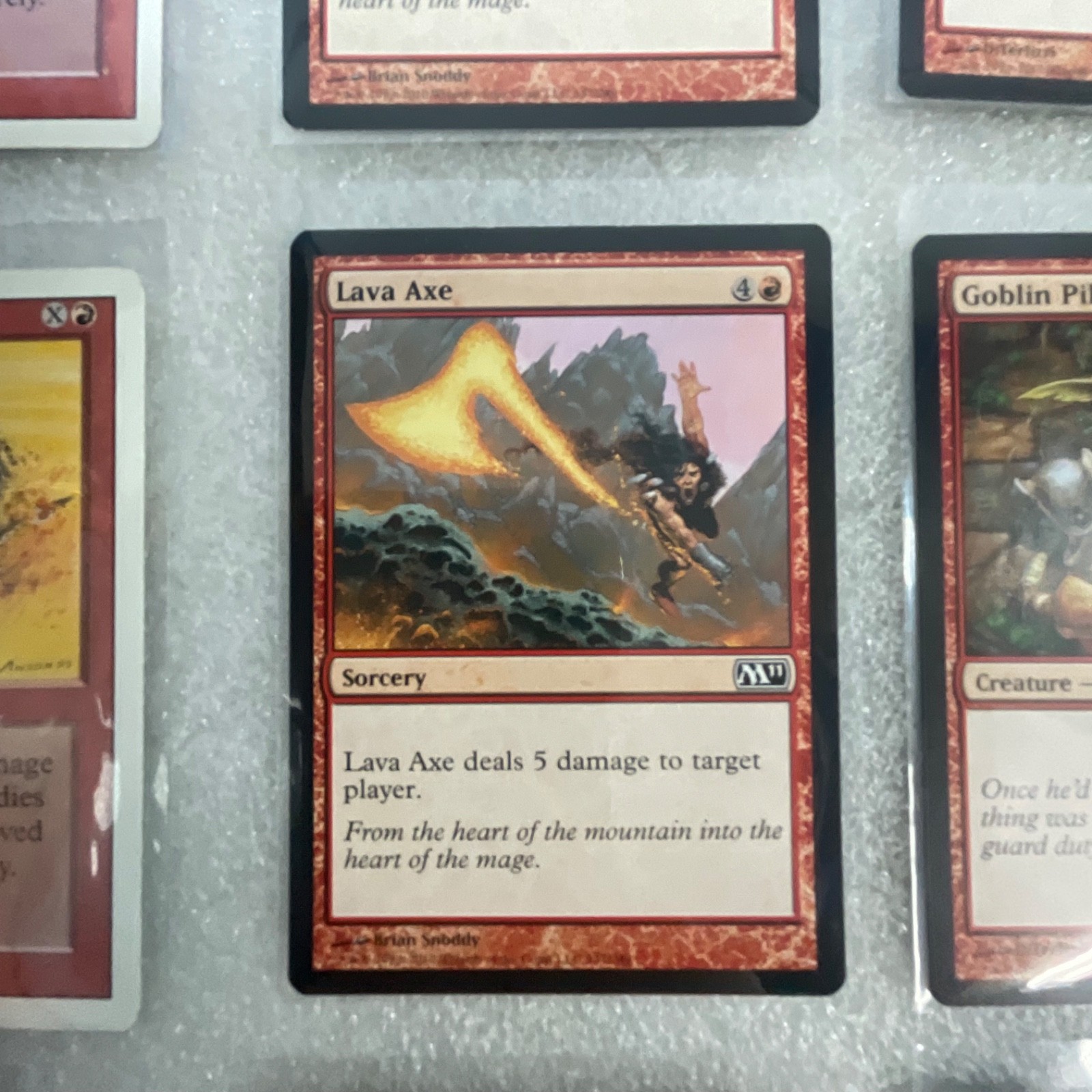 MTG 20 Card Red Lot Revised M11 M12 Fireball Goblin Piker - Image 13