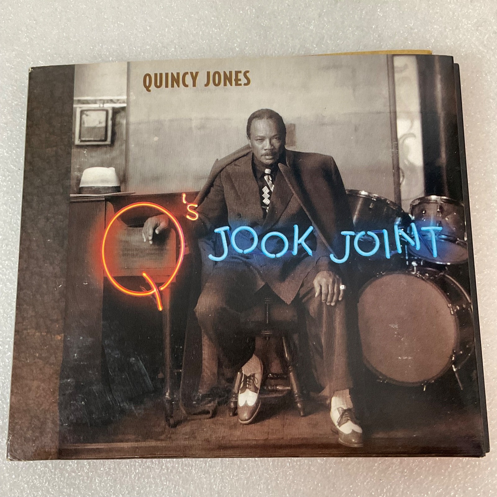 Quincy Jones Q’s Jook Joint CD 1995 Digipak Jazz Funk Soul Qwest - Image 1