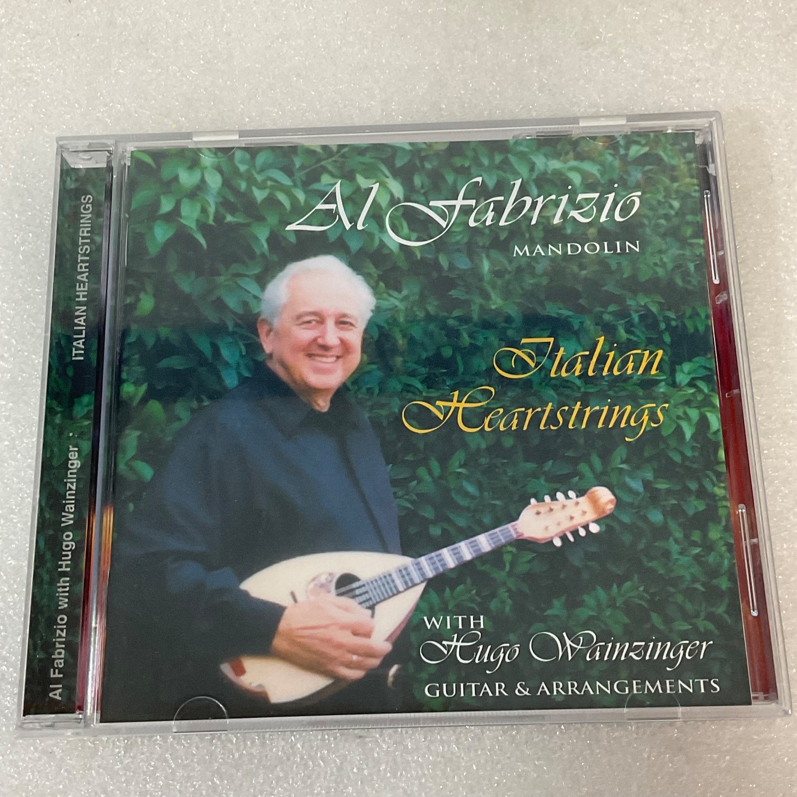 Al Fabrizio Italian Heartstrings Mandolin CD with Hugo Wainzinger - Image 1