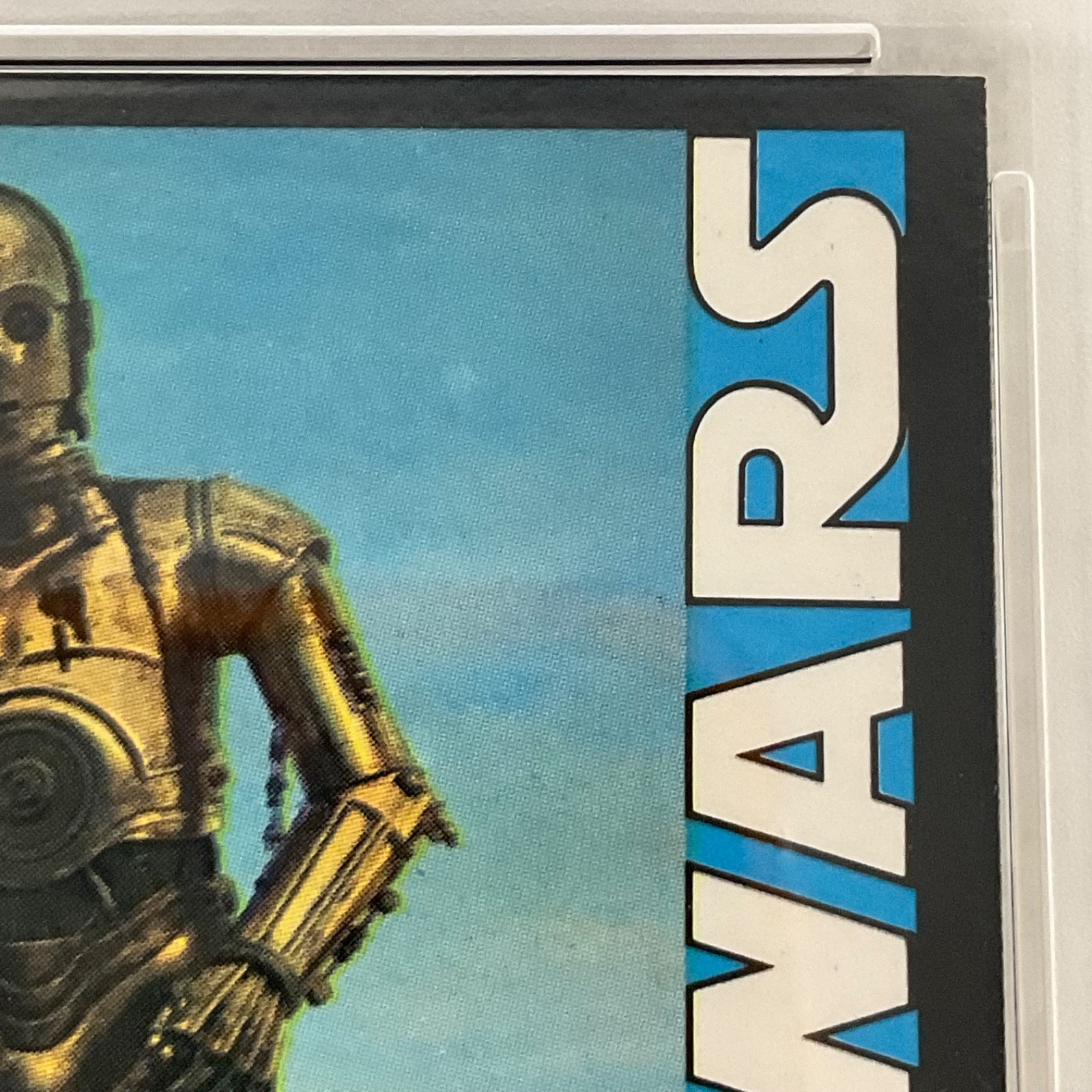 Star Wars 1977 Wonder Bread See-Threepio #7 PSA 7 CERT#151033752 - Image 9