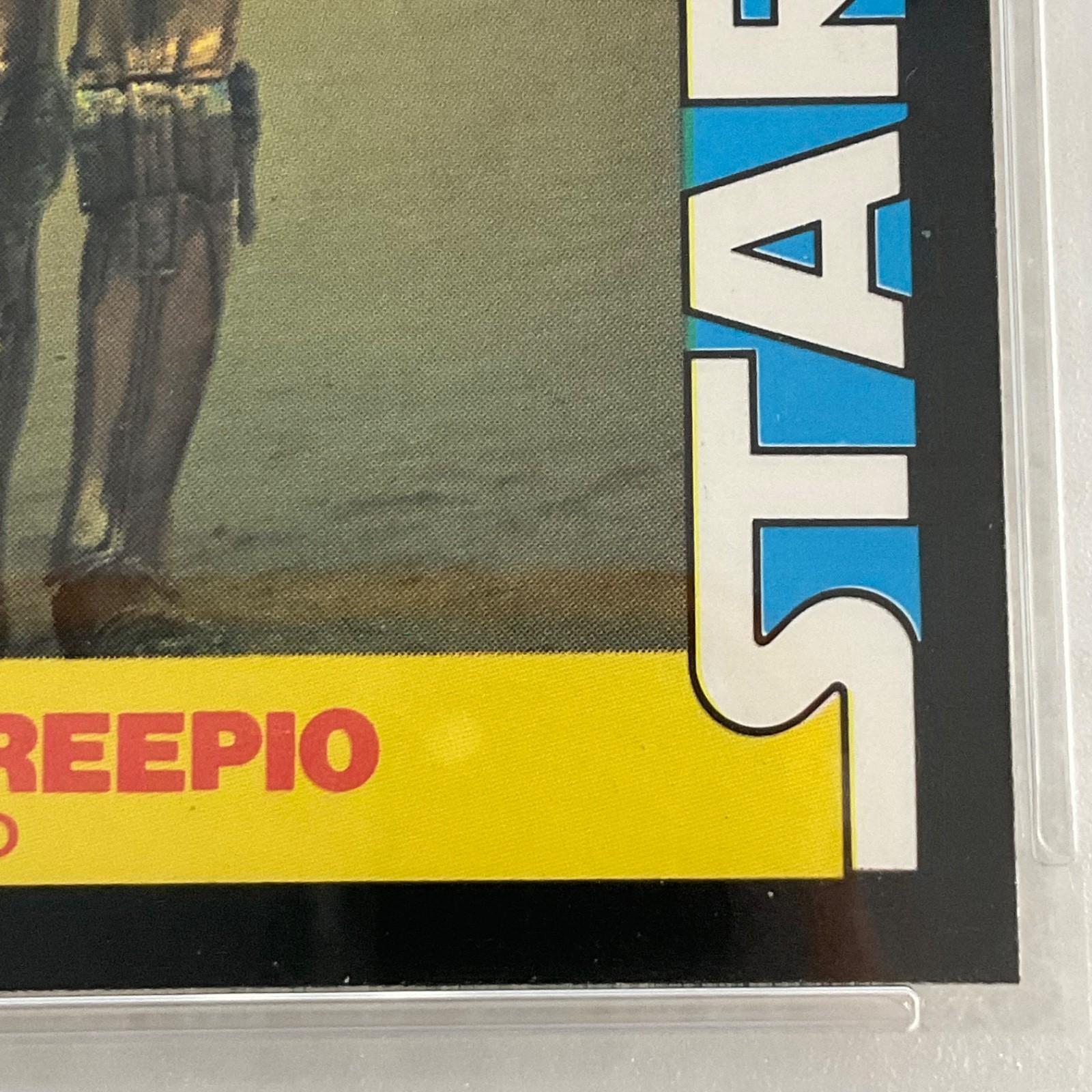 Star Wars 1977 Wonder Bread See-Threepio #7 PSA 7 CERT#151033752 - Image 10