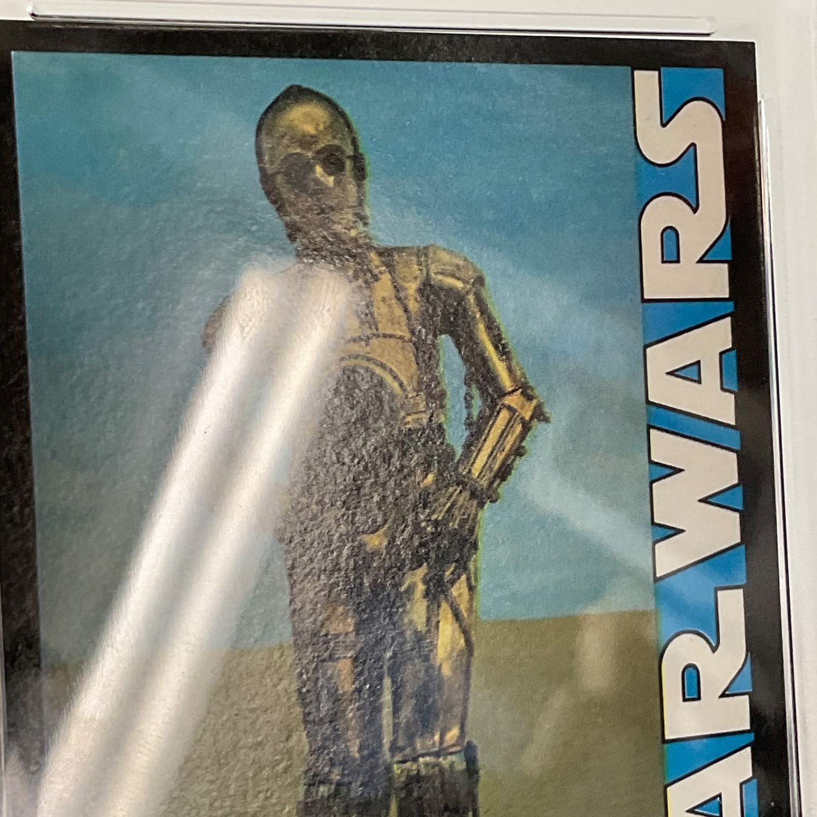 Star Wars 1977 Wonder Bread See-Threepio #7 PSA 7 CERT#151033752 - Image 12