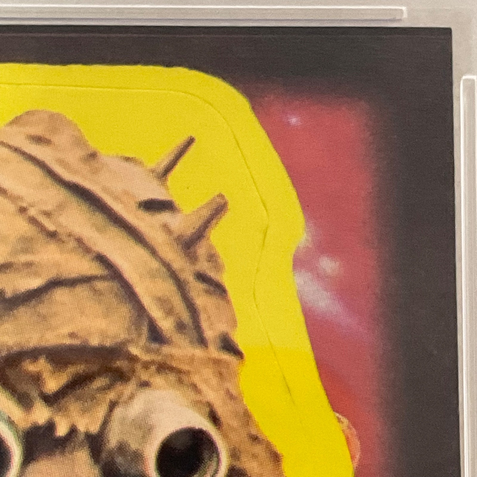 Star Wars 1977 Tusken Raider Sticker Card #10 PSA 7 CERT#151033800 - Image 9