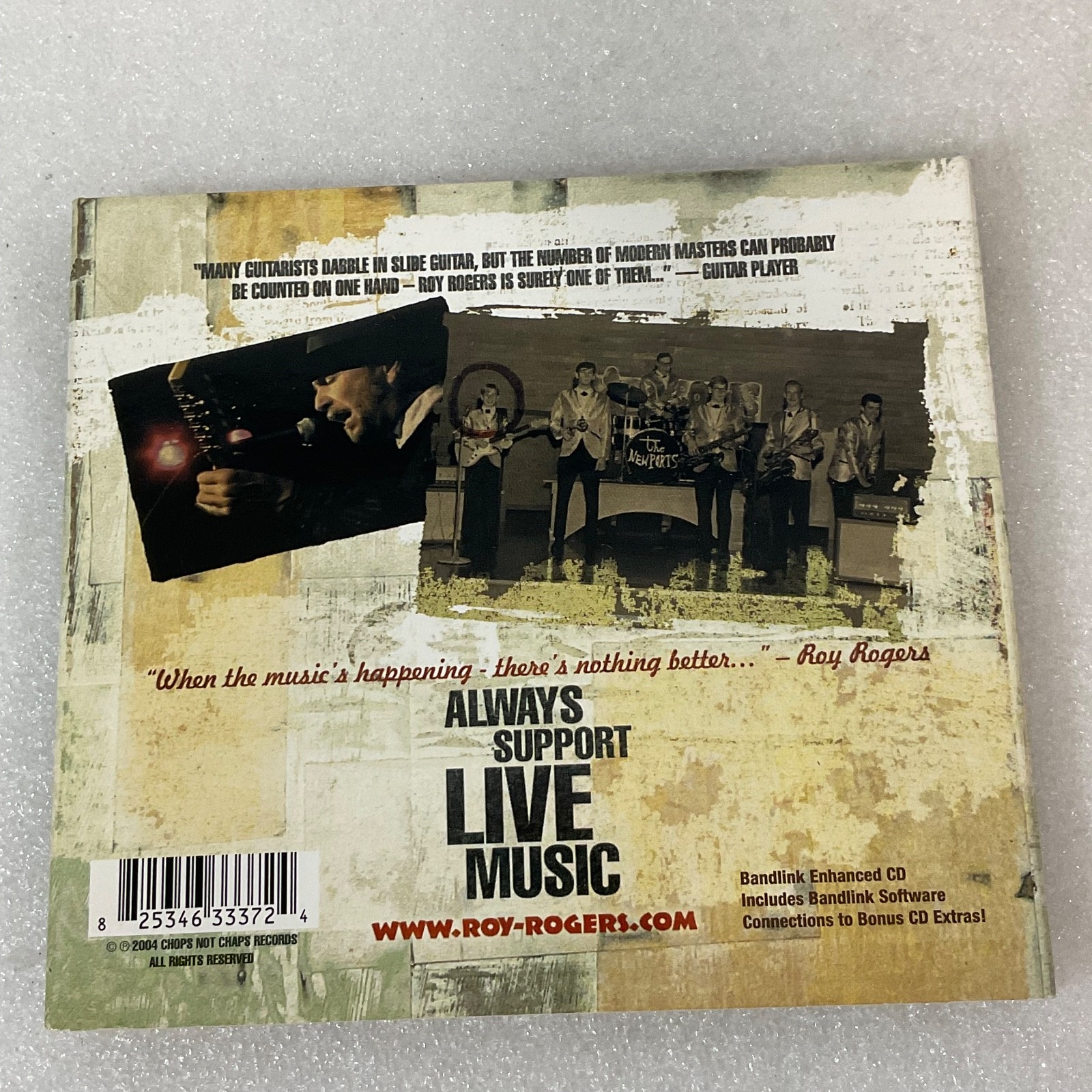 Roy Rogers & The Delta Rhythm Kings Live Sierra Nevada Brewery Big Room CD - Image 2