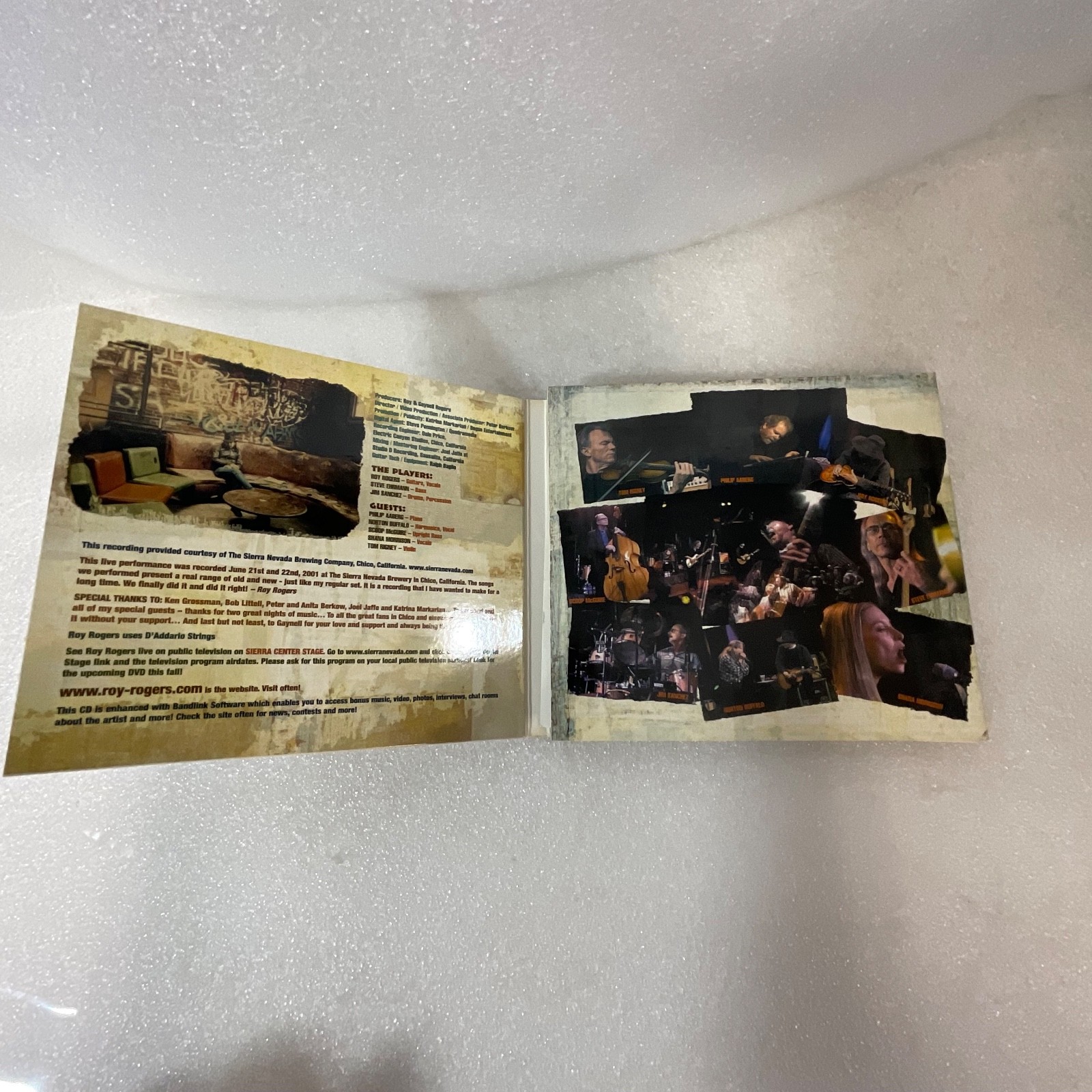 Roy Rogers & The Delta Rhythm Kings Live Sierra Nevada Brewery Big Room CD - Image 13