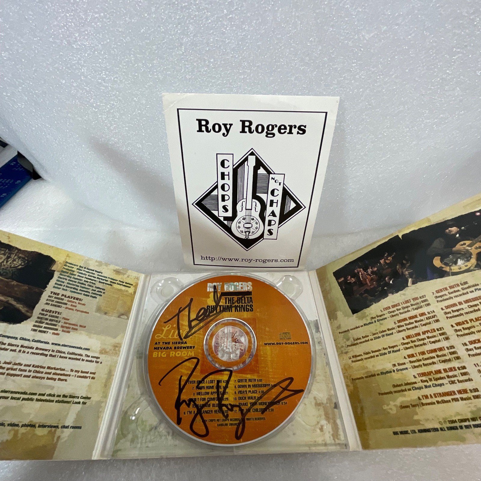Roy Rogers & The Delta Rhythm Kings Live Sierra Nevada Brewery Big Room CD - Image 16