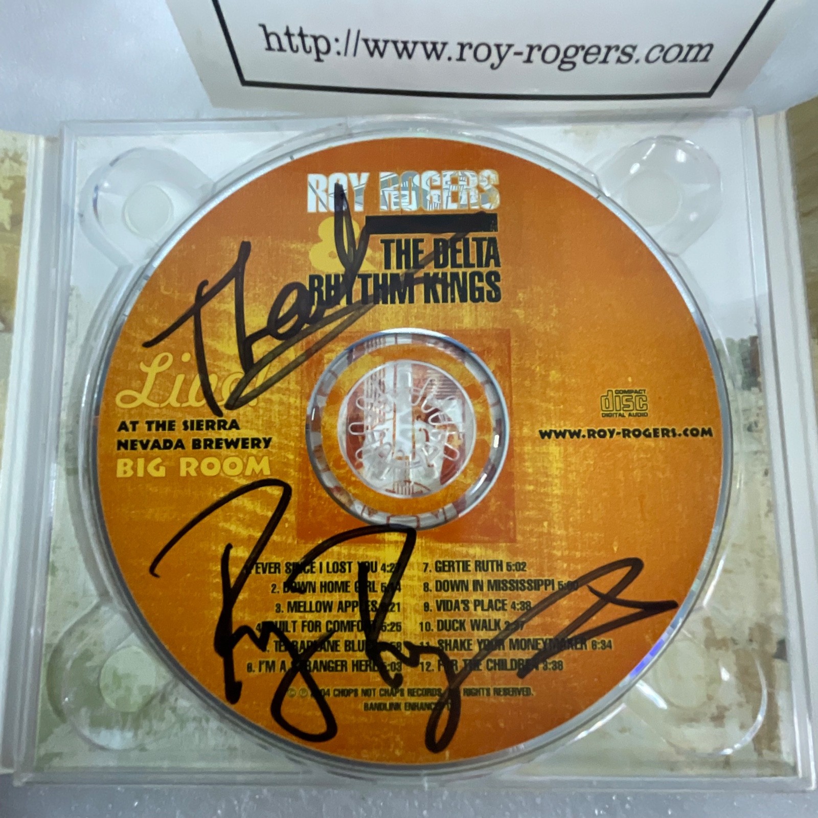 Roy Rogers & The Delta Rhythm Kings Live Sierra Nevada Brewery Big Room CD - Image 17