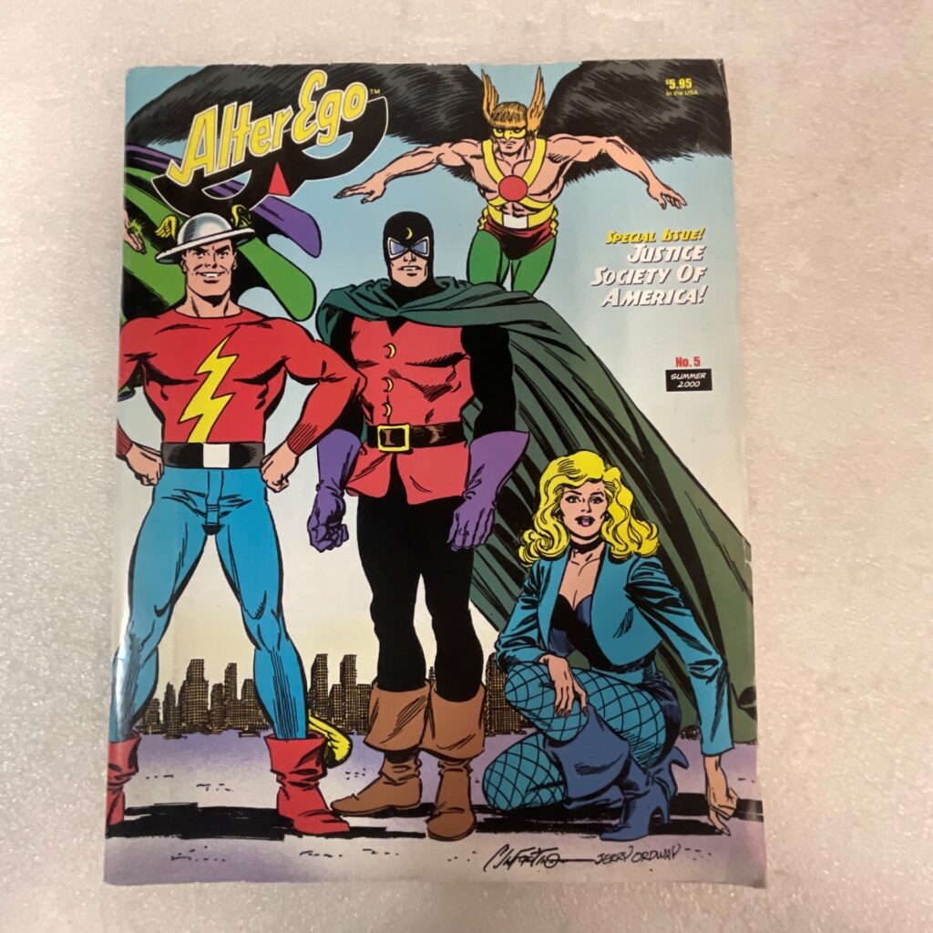 Alter Ego #5 Summer 2000 Justice Society Issue TwoMorrows Comics - Image 1
