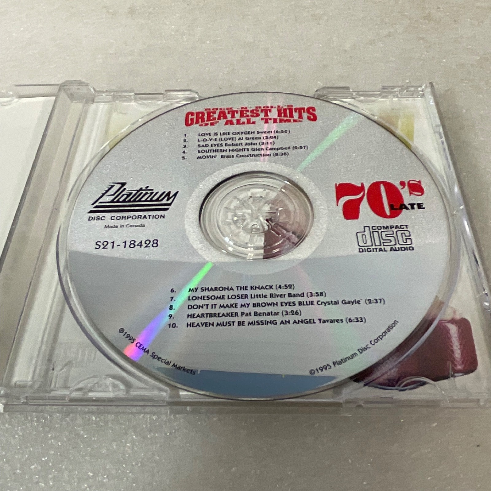 Rock ’n Roll’s Greatest Hits of All Time 70s Vol 2 CD Various Artists - Image 13
