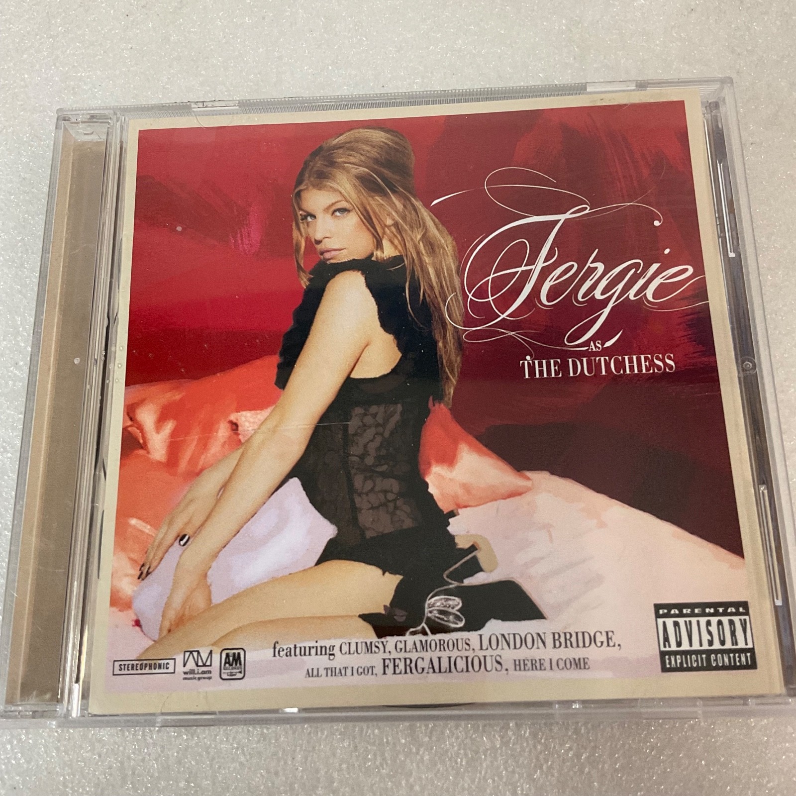 Fergie The Dutchess CD 2006 Explicit Version Interscope A&M Pop Hip-Hop - Image 1
