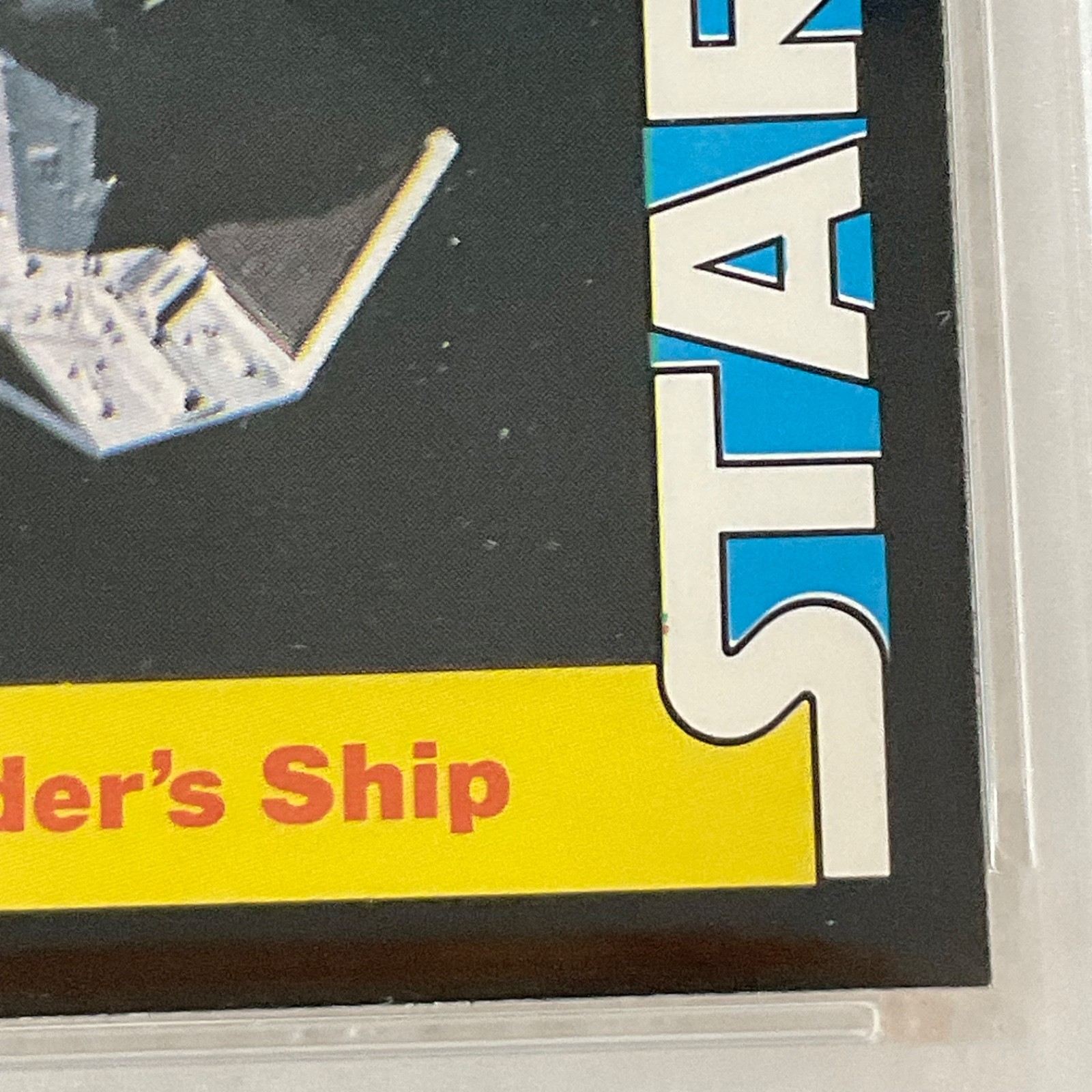 1977 Star Wars Wonder Bread #16 TIE-Vader's Ship PSA 7 CERT#151033761 - Image 10