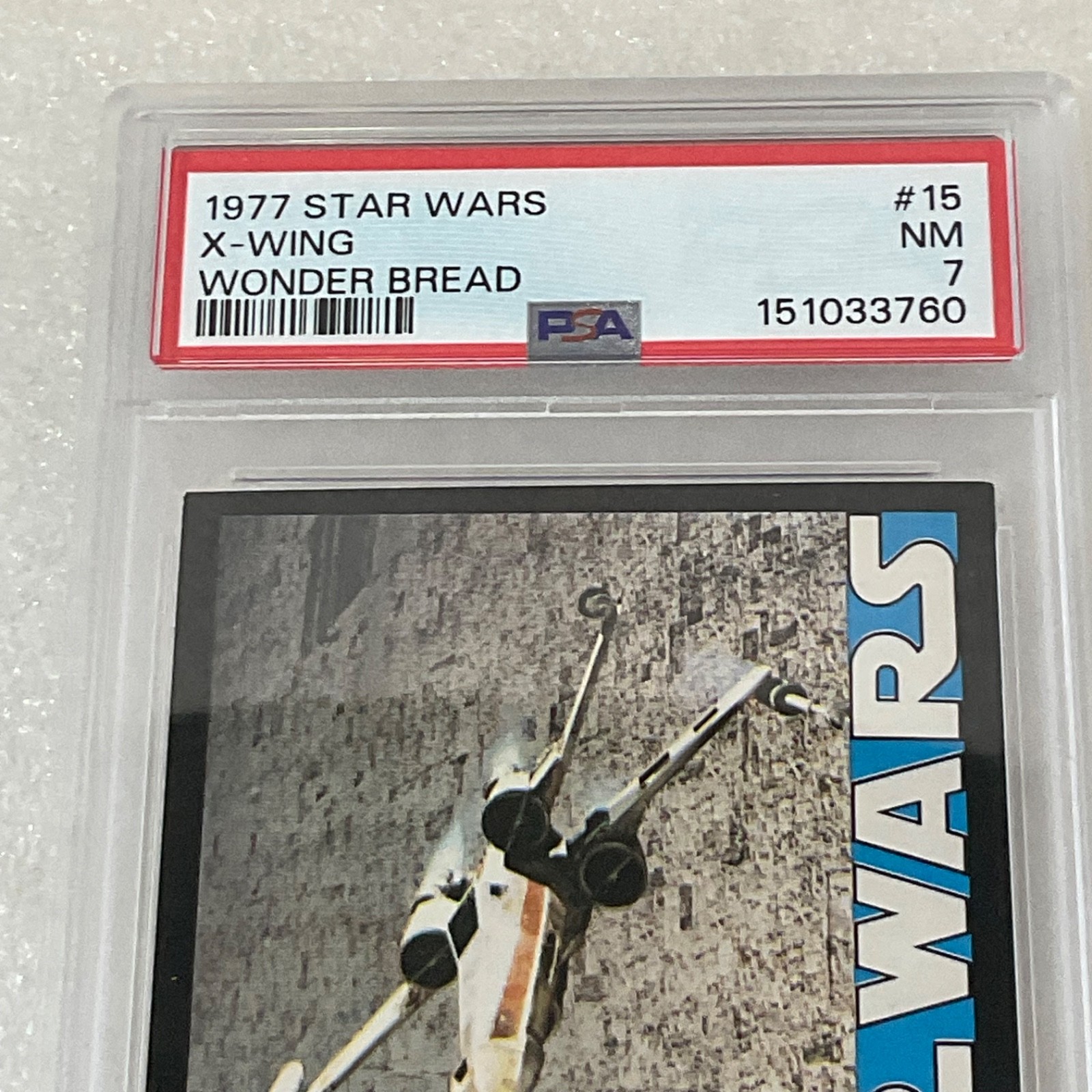 Star Wars 1977 Wonder Bread X-Wing #15 PSA 7 CERT#151033760 - Image 8