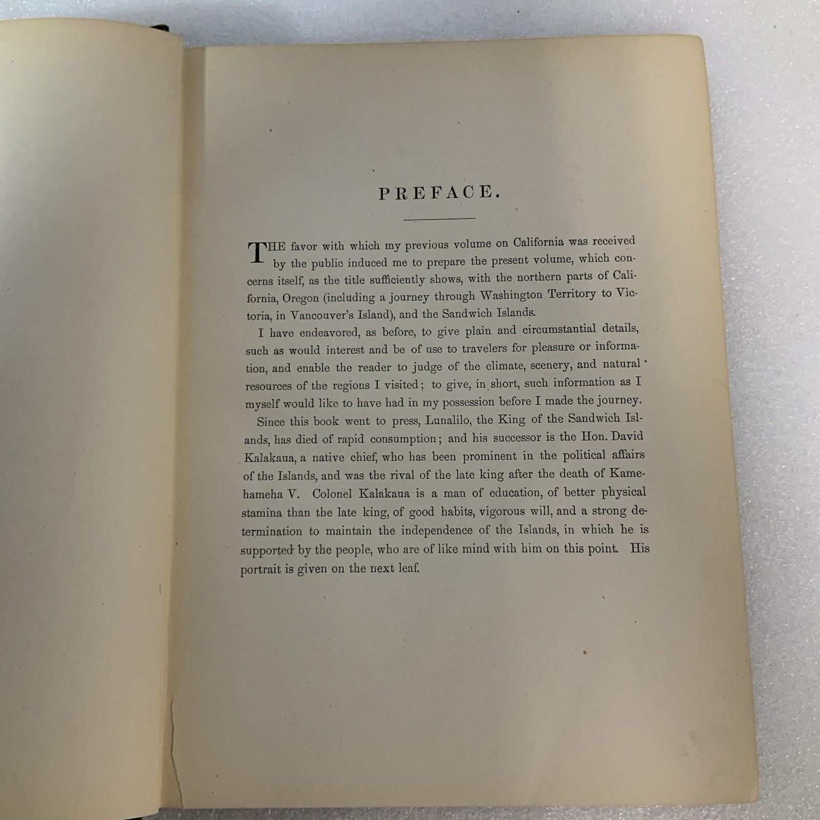 Northern California Oregon & Sandwich Islands 1874 HC Book Nordhoff - Image 13