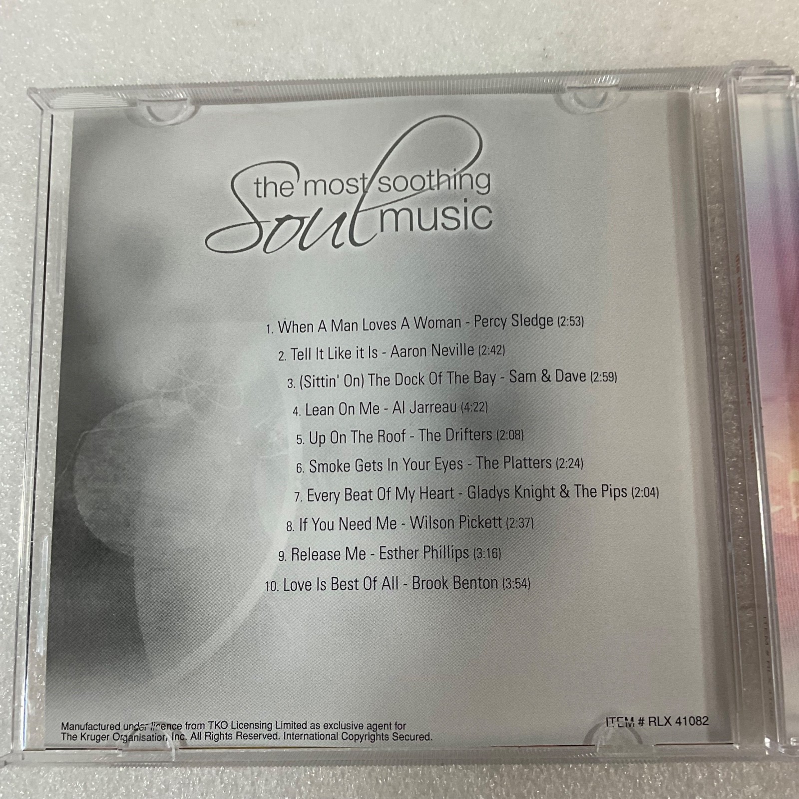 The Most Soothing Soul Music CD Various Artists 2004 Direct Source - Image 12