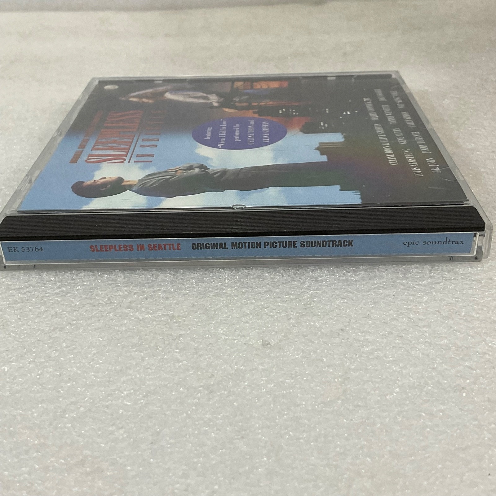 Sleepless in Seattle Original Motion Picture Soundtrack CD Epic 1993 - Image 3