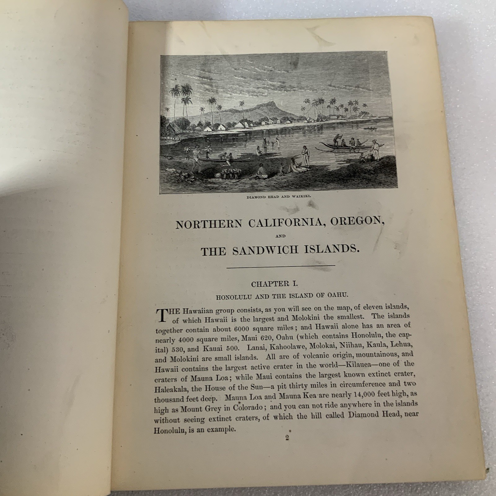 Northern California Oregon & Sandwich Islands 1874 HC Book Nordhoff - Image 18